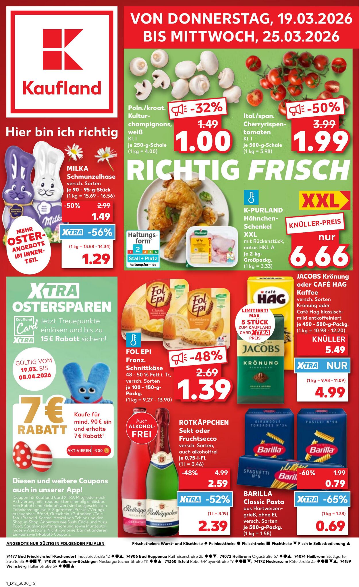 Prospekt Kaufland - Prospekt 19 Mär, 2026 - 25 Mär, 2026
