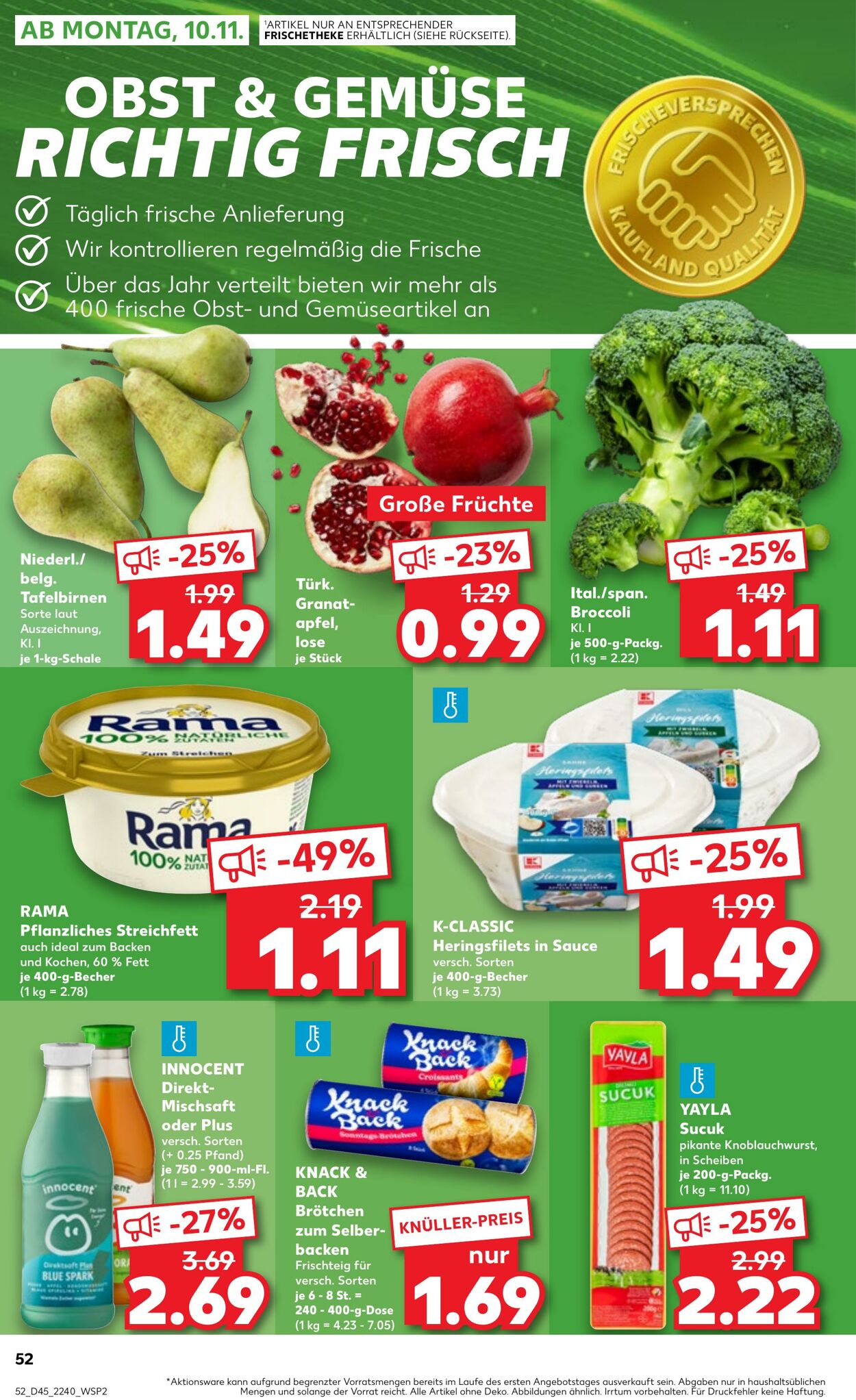 Prospekt Kaufland 06.11.2025 - 12.11.2025
