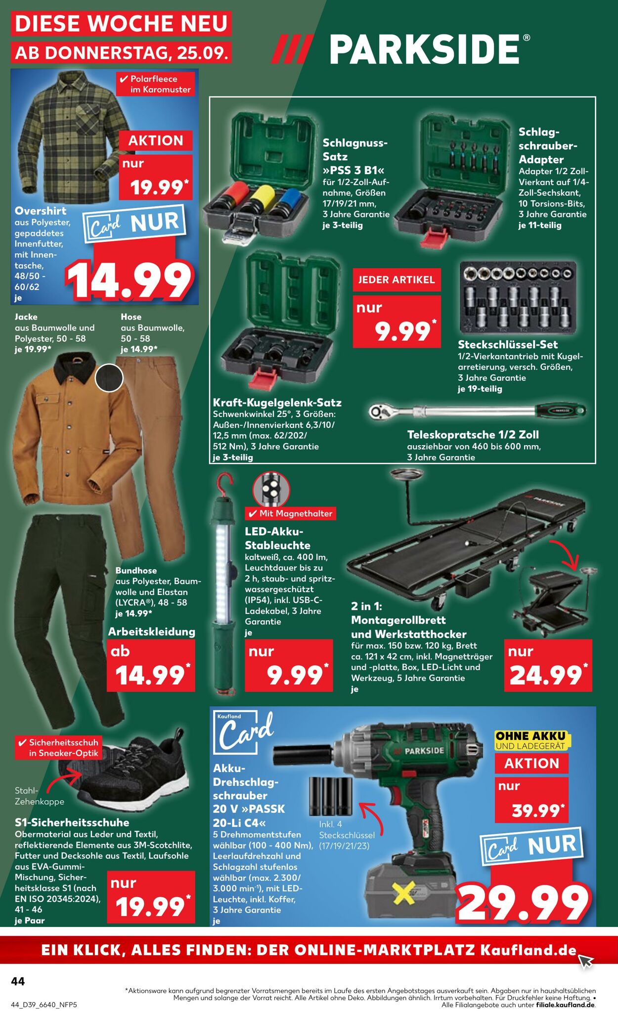 Prospekt Kaufland 28.09.2025 - 01.10.2025