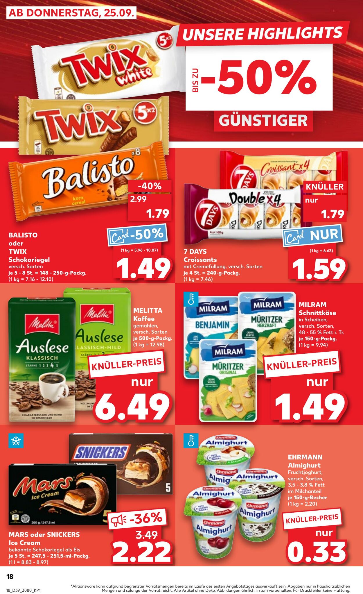 Prospekt Kaufland 28.09.2025 - 01.10.2025
