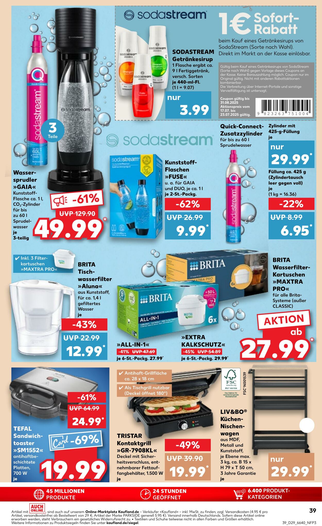Prospekt Kaufland 17.07.2025 - 23.07.2025