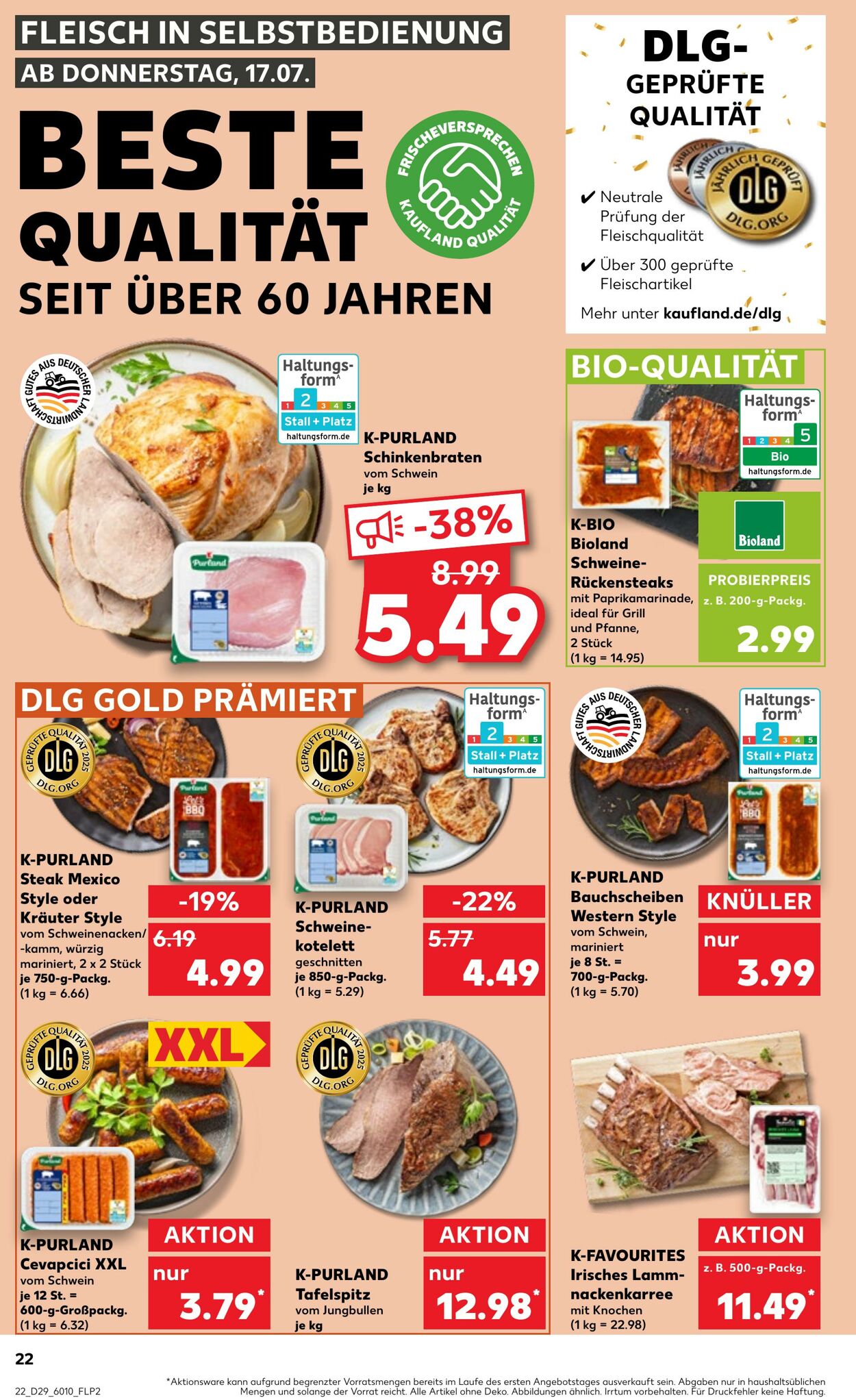 Prospekt Kaufland 17.07.2025 - 23.07.2025
