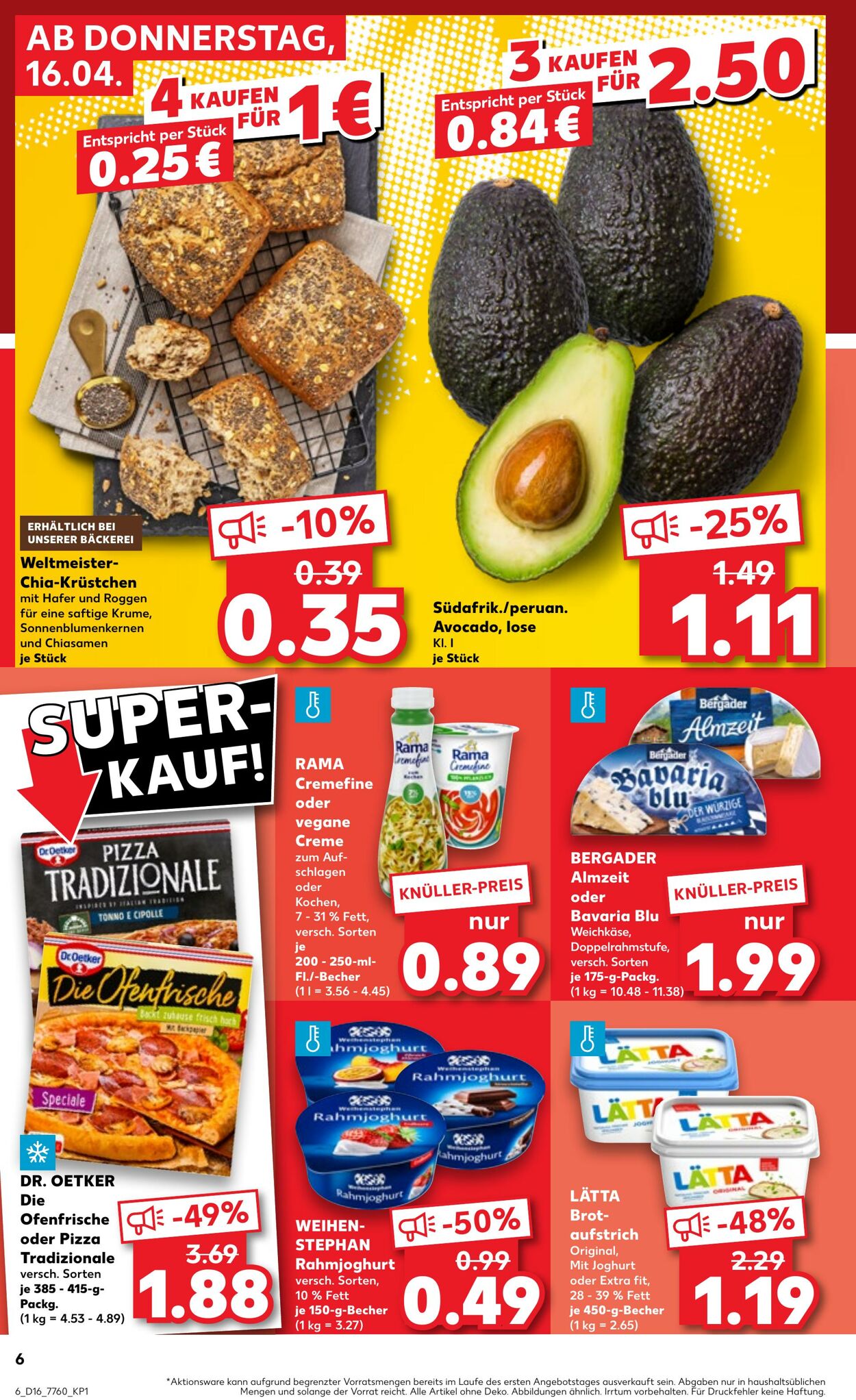Prospekt Kaufland 16.04.2026 - 22.04.2026