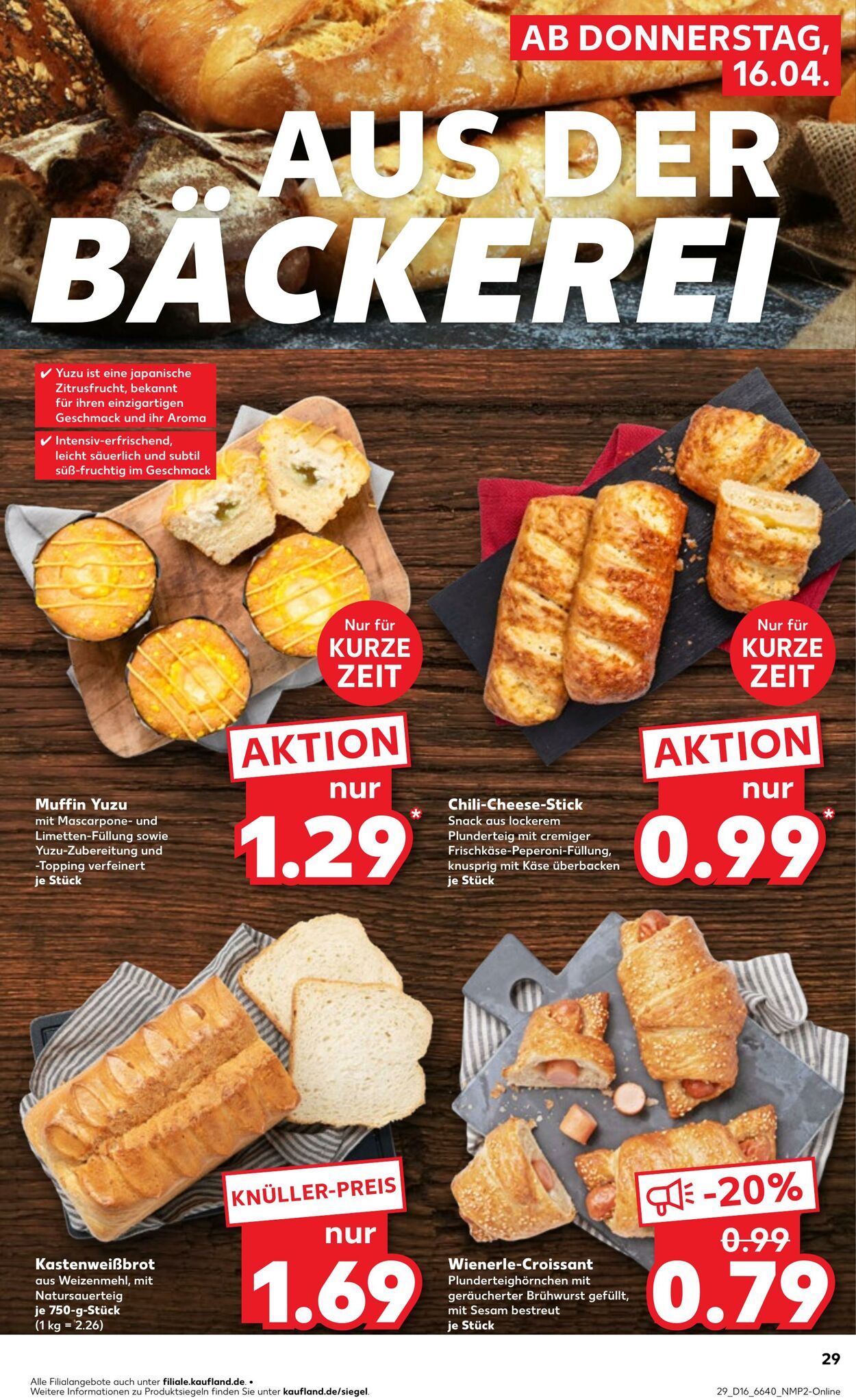 Prospekt Kaufland 16.04.2026 - 22.04.2026