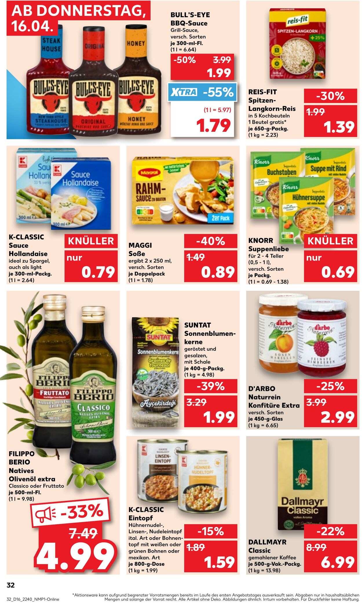 Prospekt Kaufland 16.04.2026 - 22.04.2026