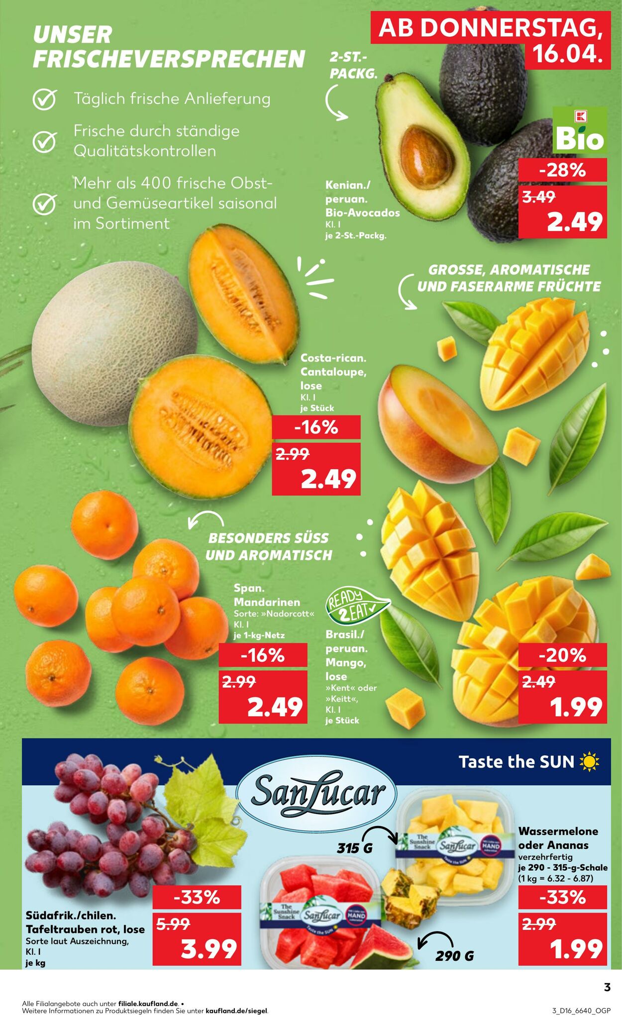 Prospekt Kaufland 16.04.2026 - 22.04.2026