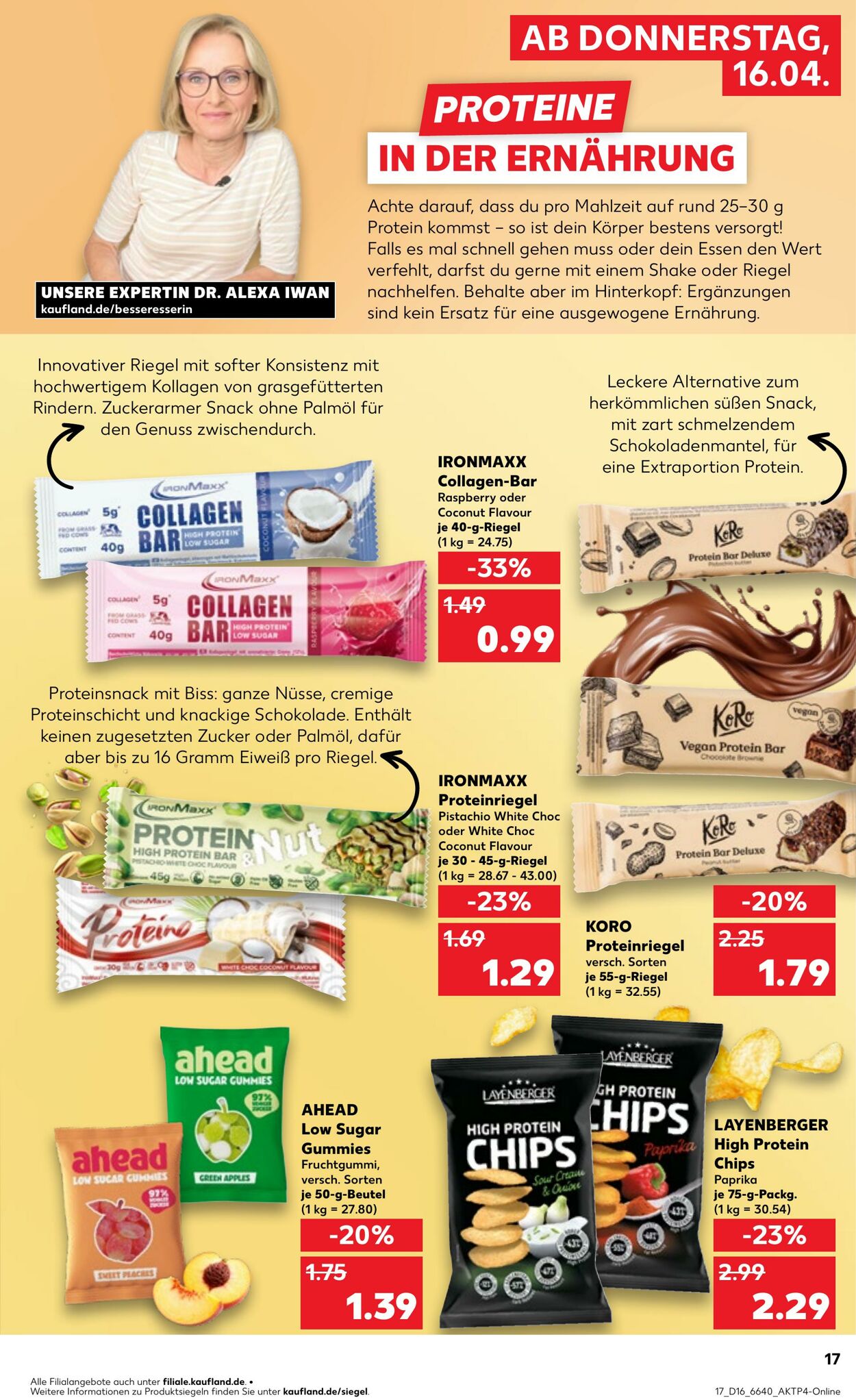 Prospekt Kaufland 16.04.2026 - 22.04.2026