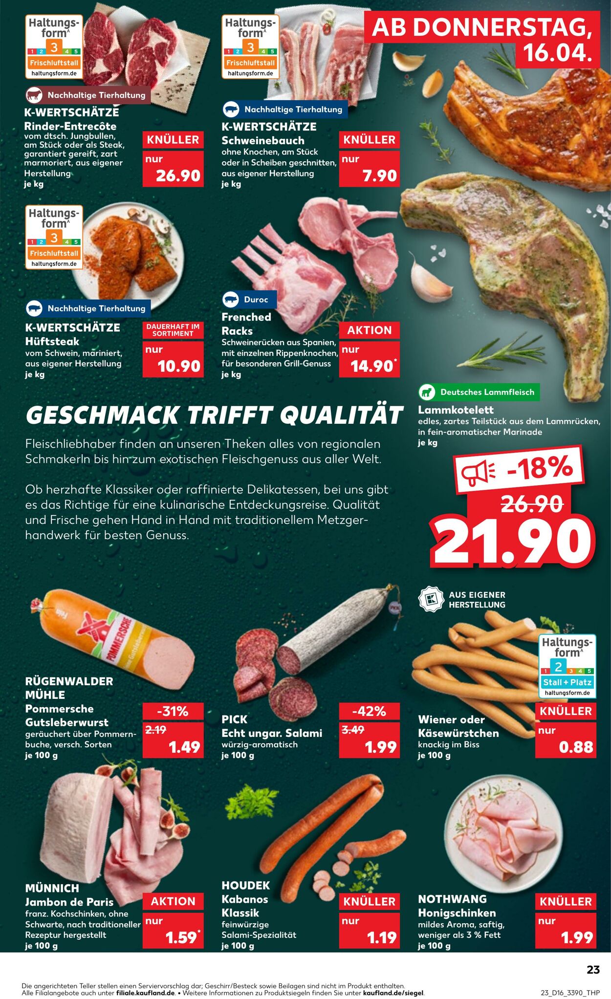 Prospekt Kaufland 16.04.2026 - 22.04.2026