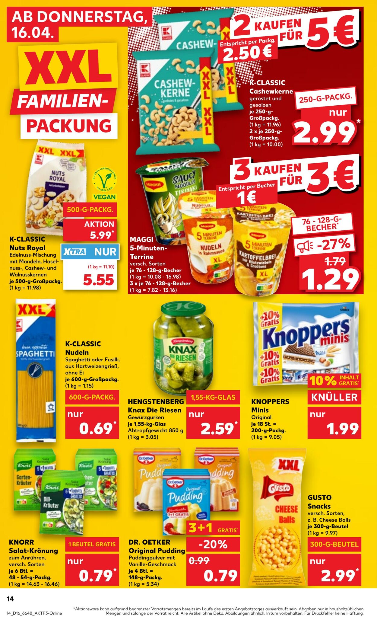 Prospekt Kaufland 16.04.2026 - 22.04.2026