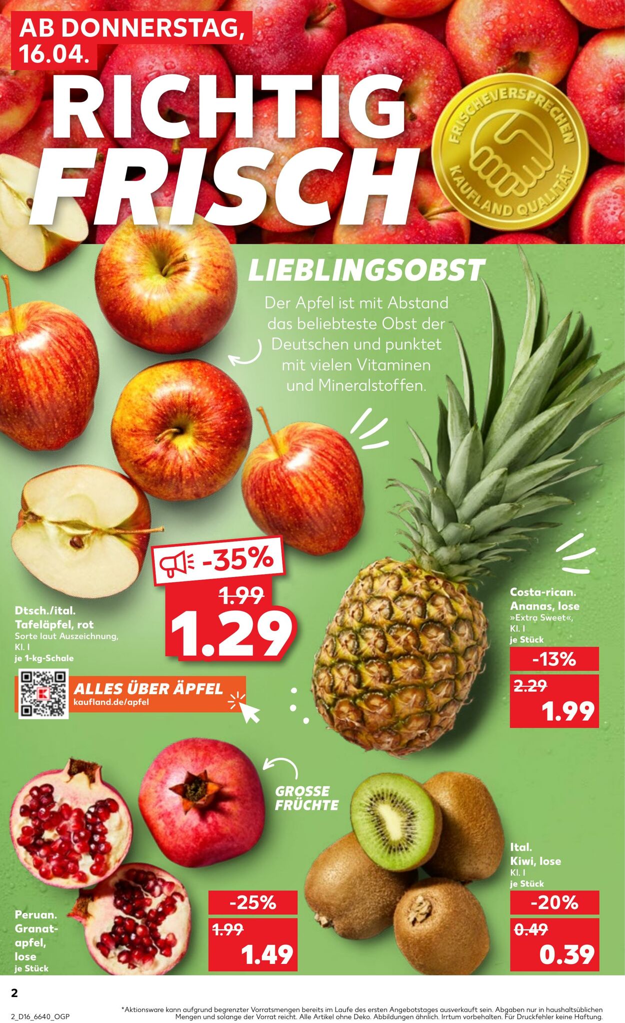 Prospekt Kaufland 16.04.2026 - 22.04.2026