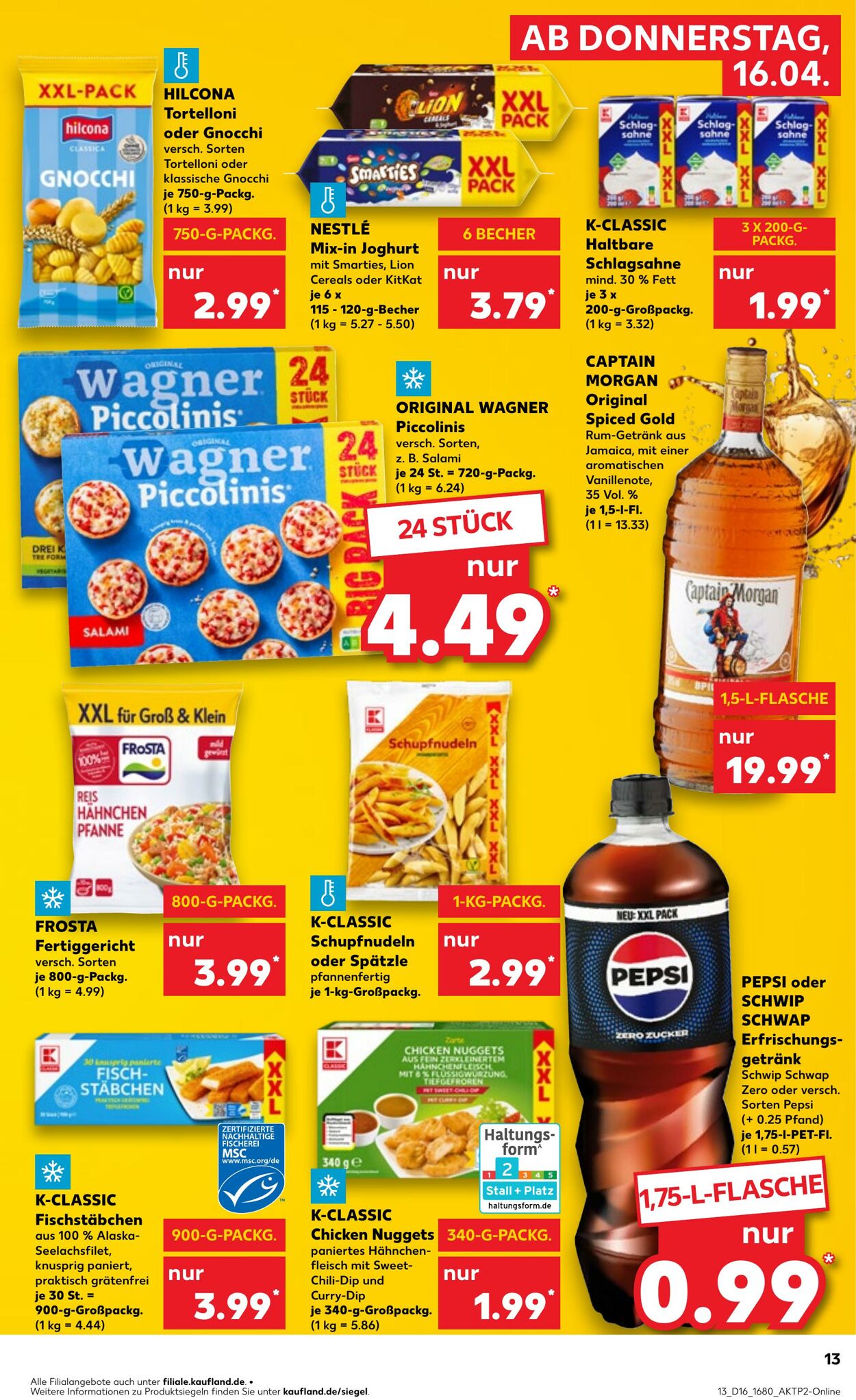 Prospekt Kaufland 16.04.2026 - 22.04.2026