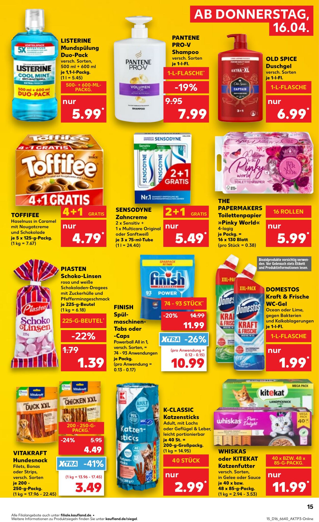 Prospekt Kaufland 16.04.2026 - 22.04.2026