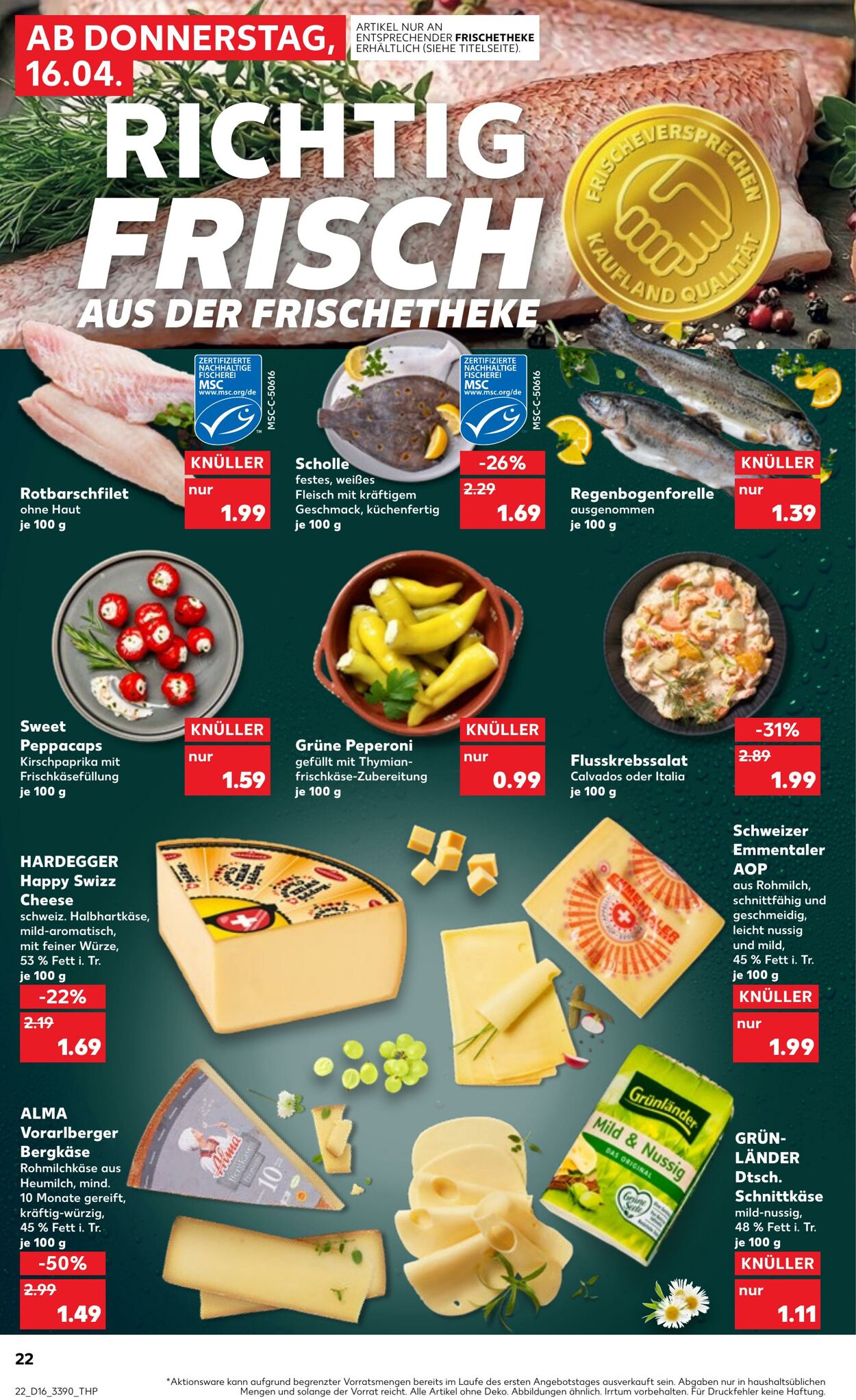 Prospekt Kaufland 16.04.2026 - 22.04.2026