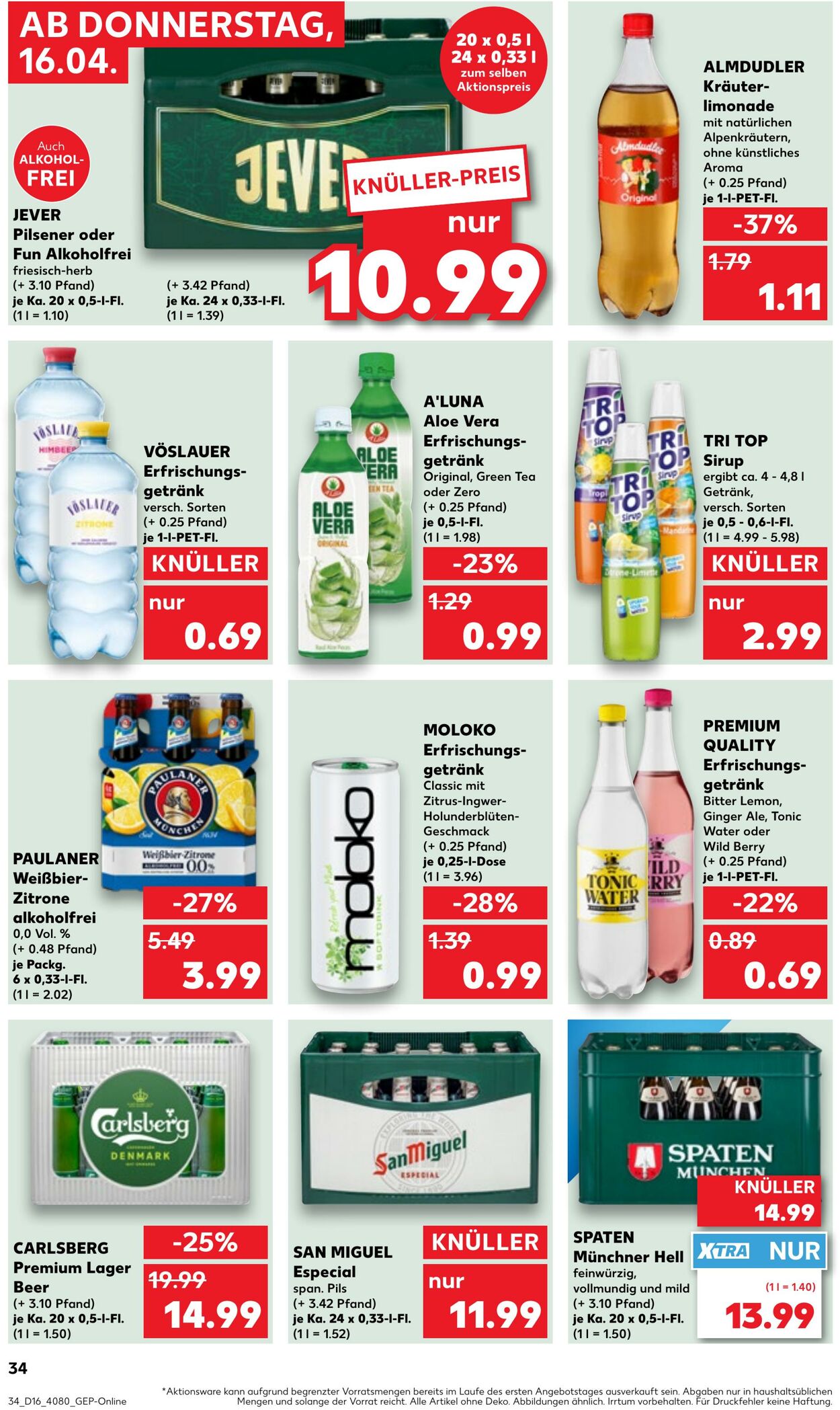 Prospekt Kaufland 16.04.2026 - 22.04.2026