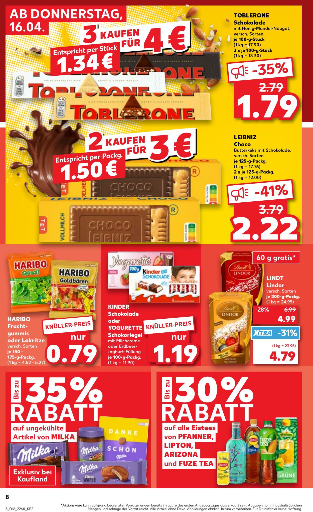 Prospekt Kaufland 16.04.2026 - 22.04.2026