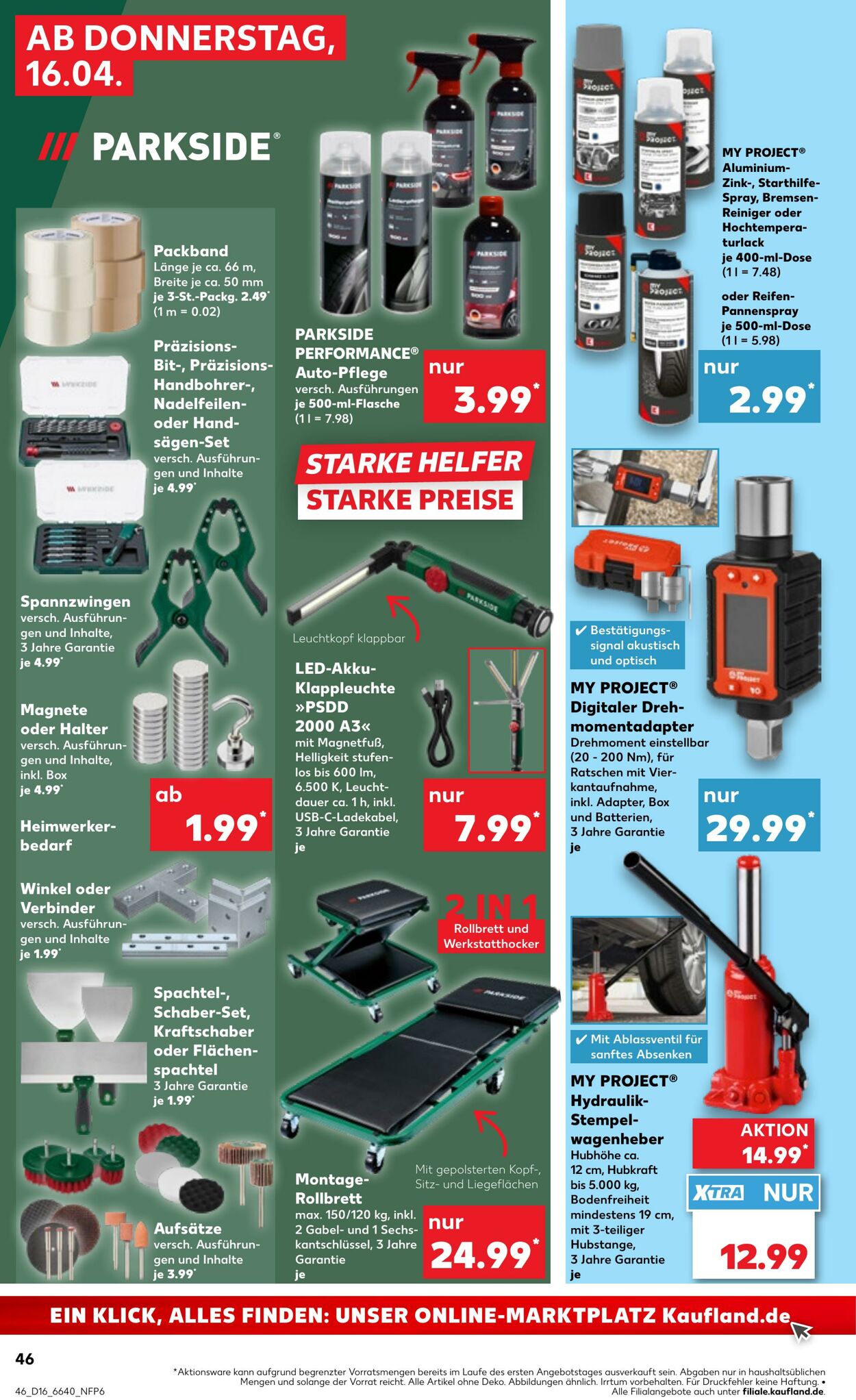 Prospekt Kaufland 16.04.2026 - 22.04.2026