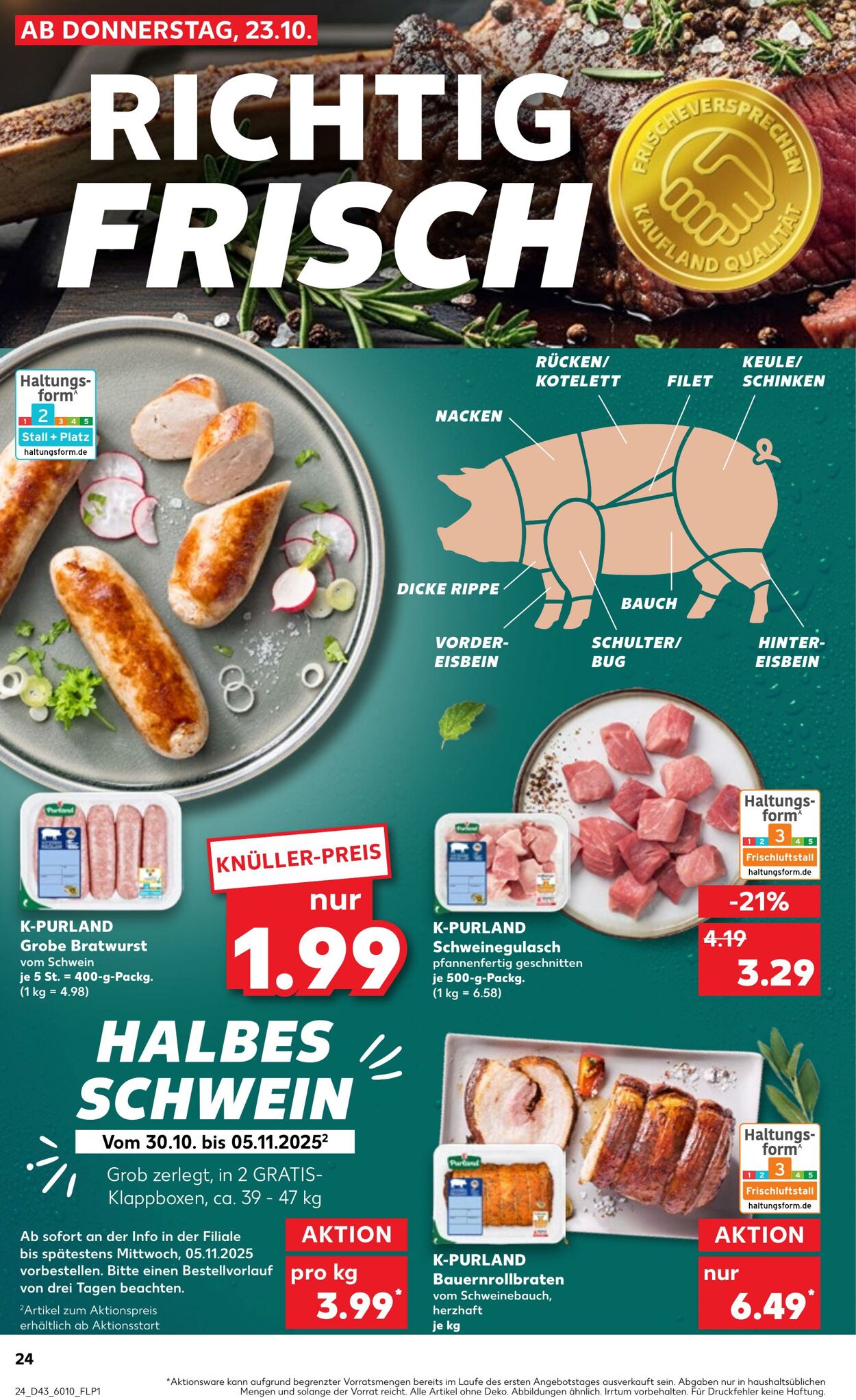 Prospekt Kaufland 26.10.2025 - 29.10.2025