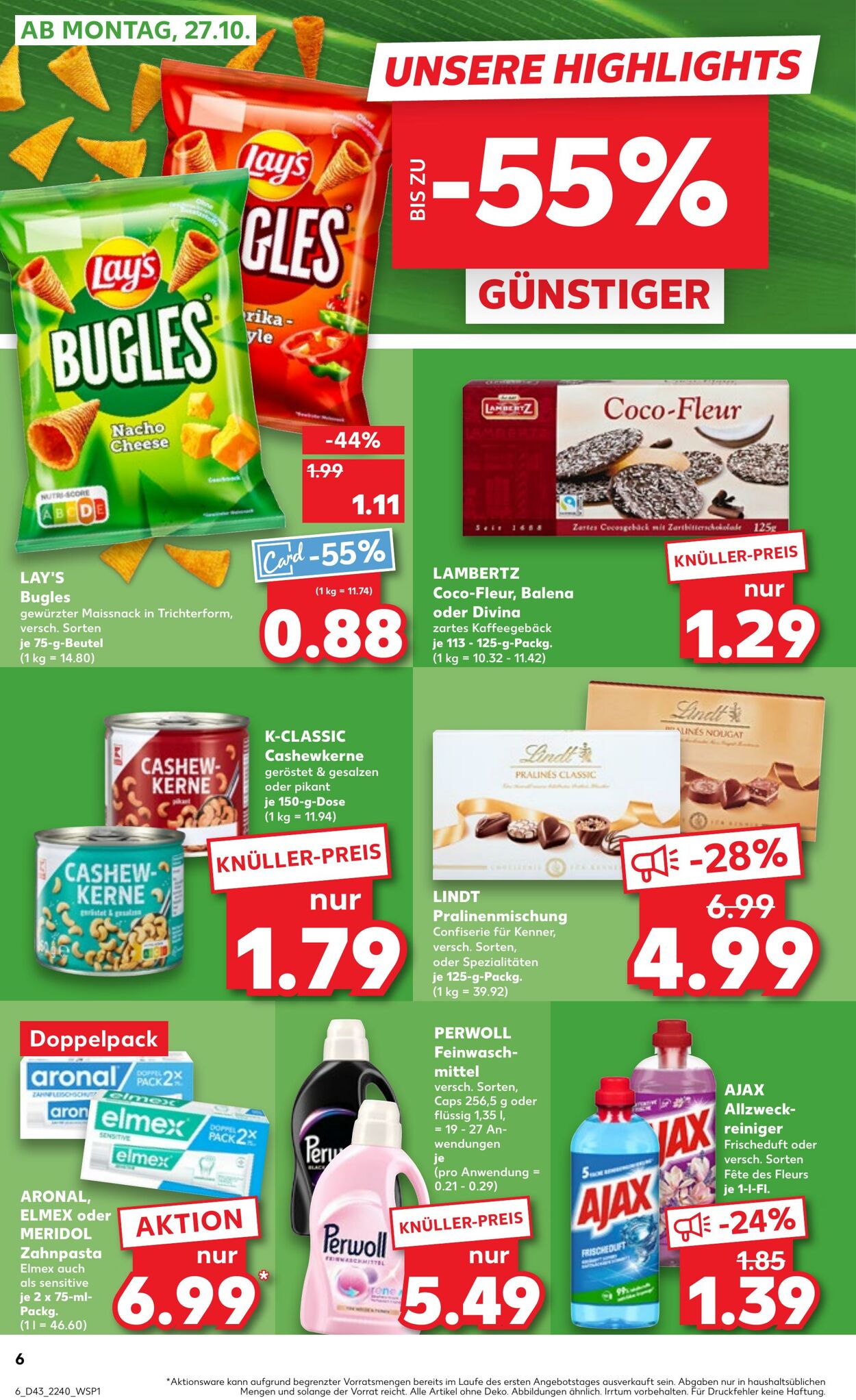 Prospekt Kaufland 26.10.2025 - 29.10.2025