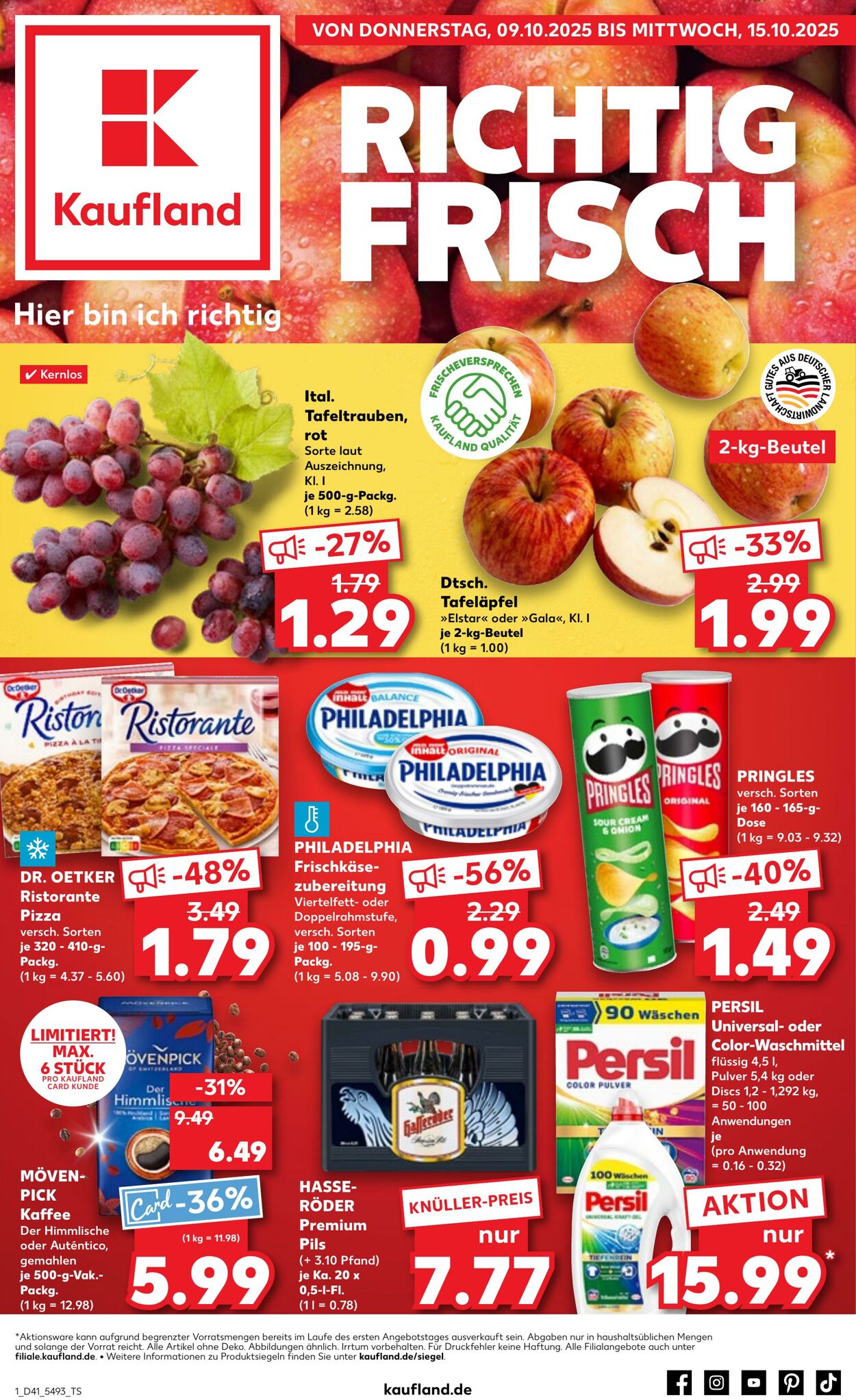 Prospekt Kaufland 09.10.2025 - 15.10.2025