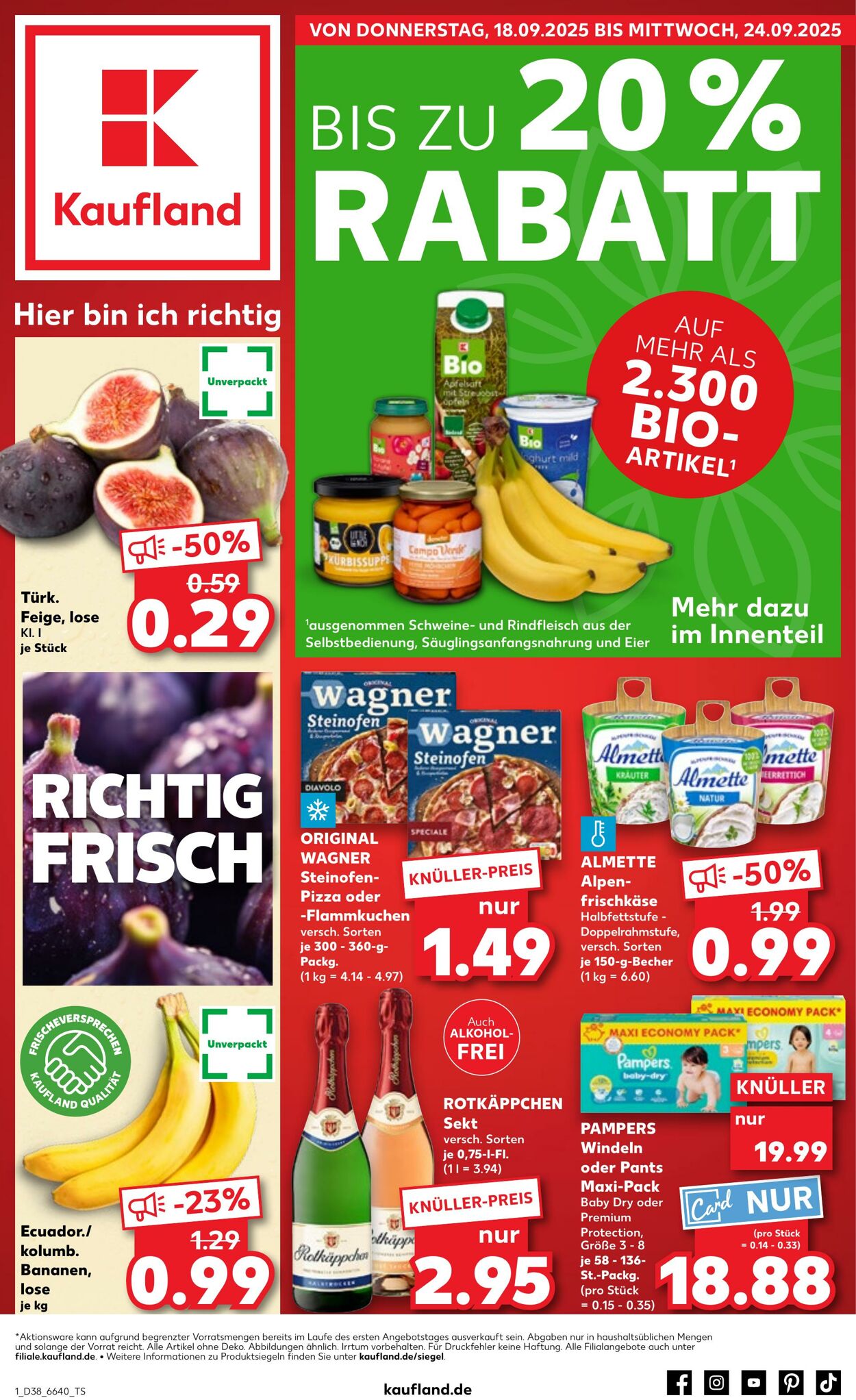 Prospekt Kaufland 18.09.2025 - 24.09.2025