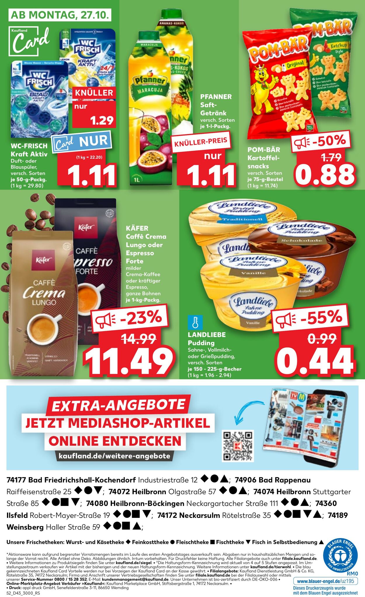 Prospekt Kaufland 23.10.2025 - 29.10.2025
