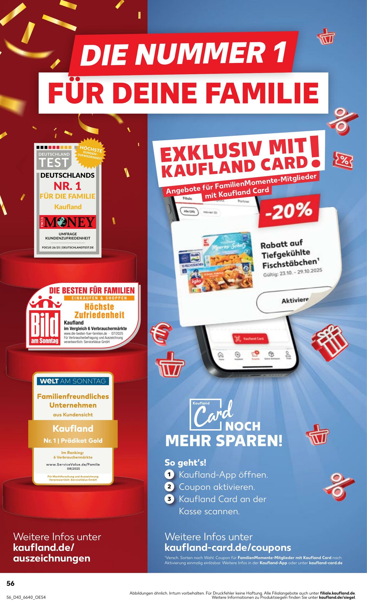 Prospekt Kaufland 23.10.2025 - 29.10.2025