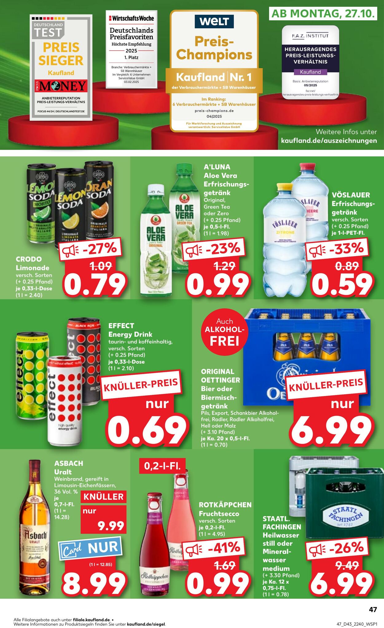Prospekt Kaufland 23.10.2025 - 29.10.2025
