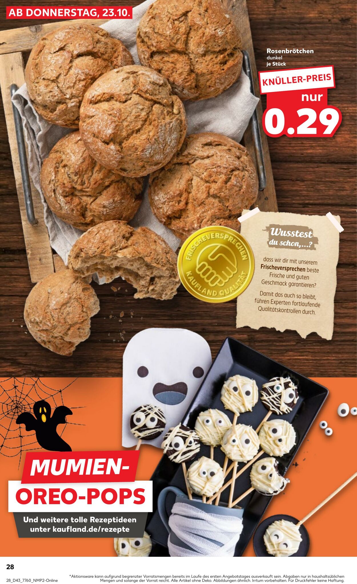 Prospekt Kaufland 23.10.2025 - 29.10.2025