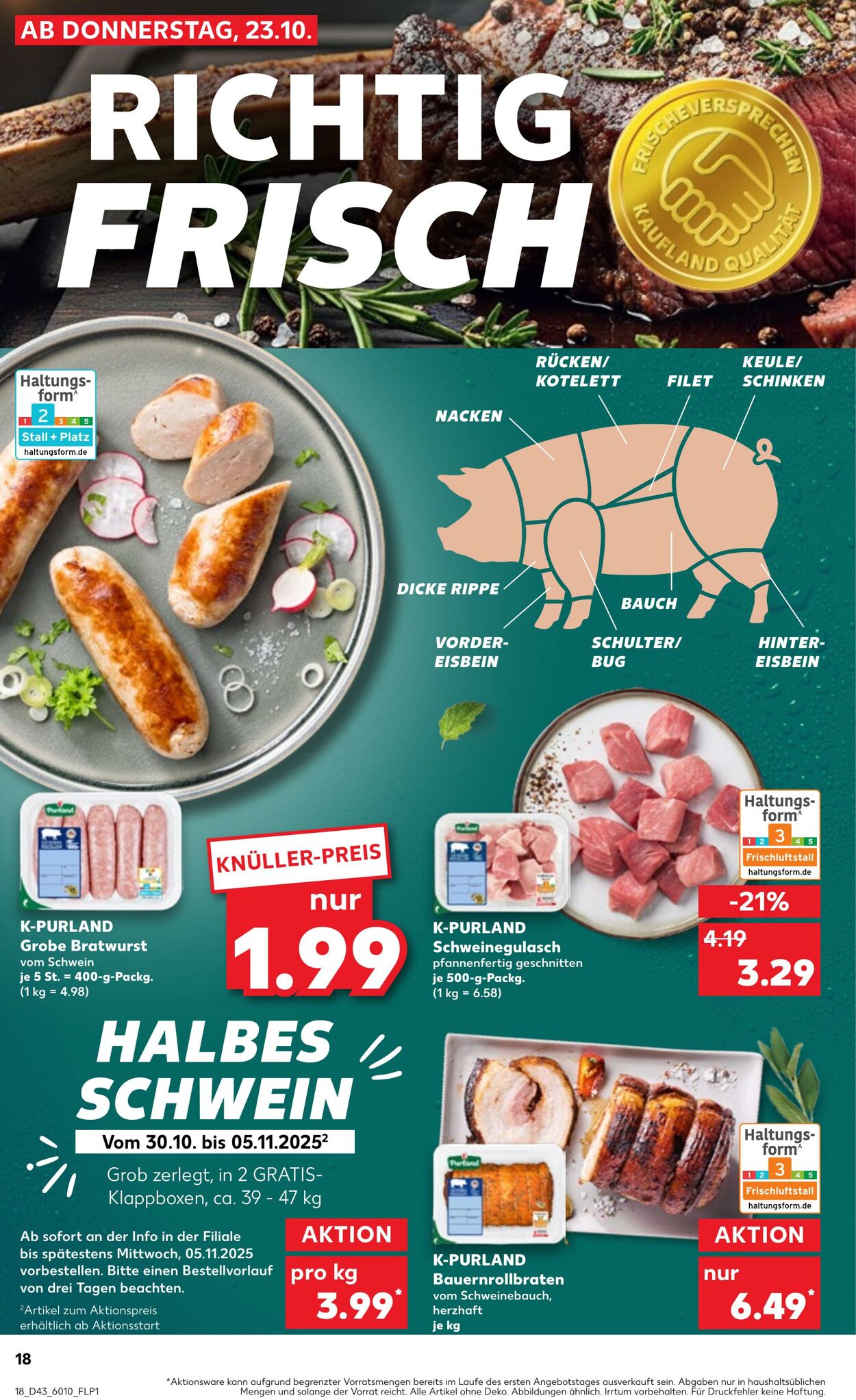 Prospekt Kaufland 23.10.2025 - 29.10.2025