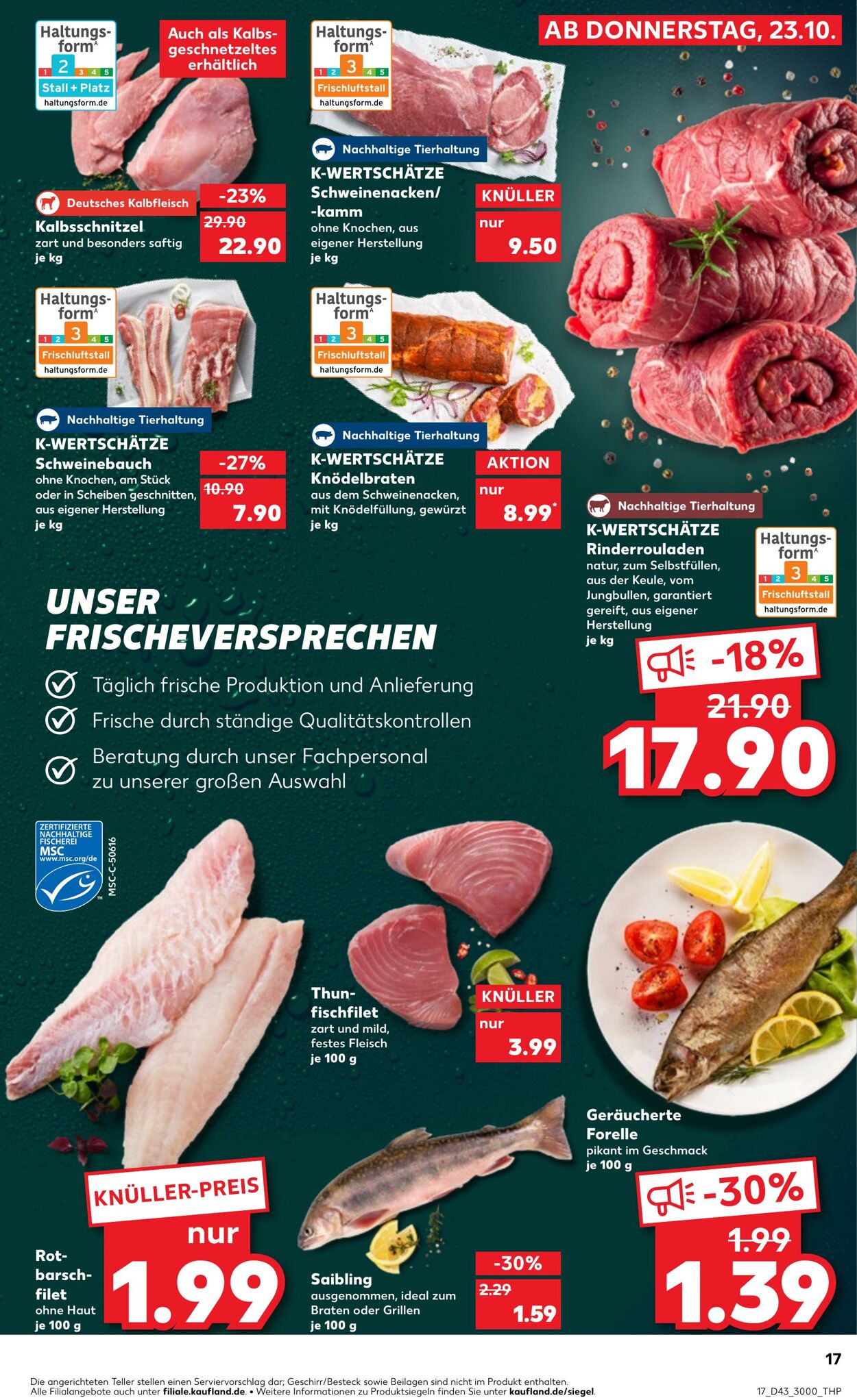 Prospekt Kaufland 23.10.2025 - 29.10.2025