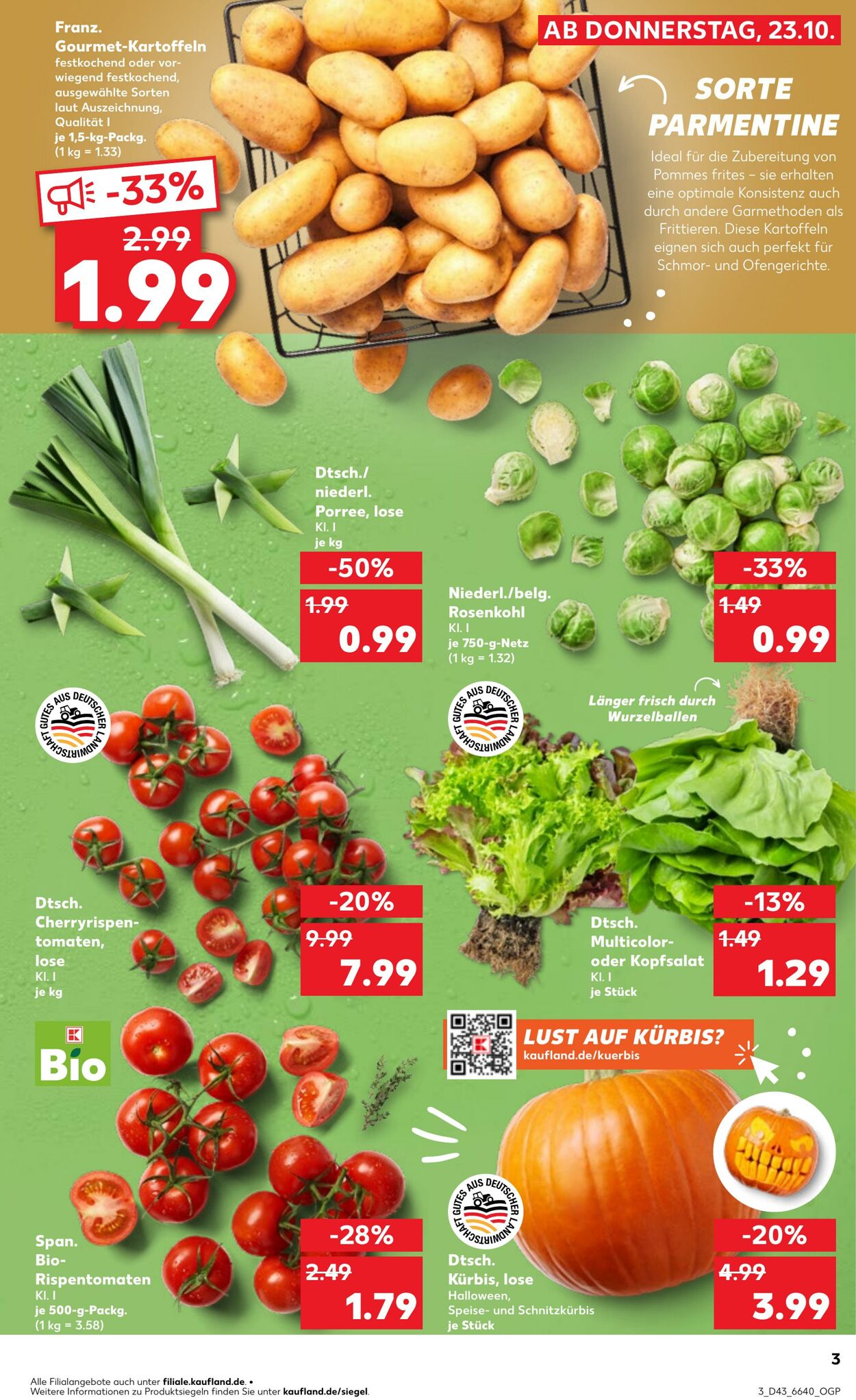 Prospekt Kaufland 23.10.2025 - 29.10.2025