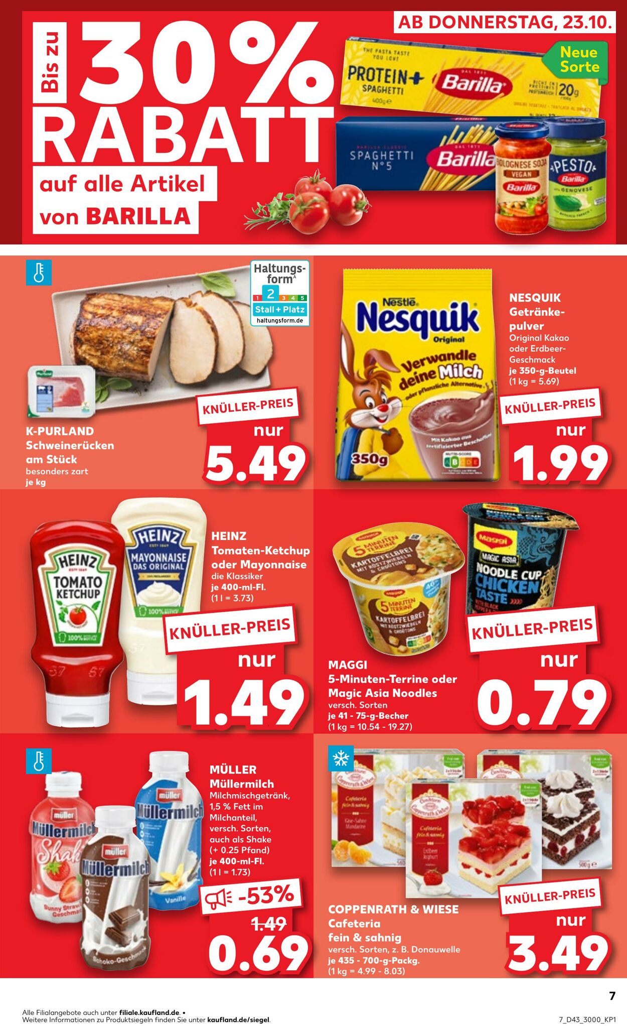 Prospekt Kaufland 23.10.2025 - 29.10.2025