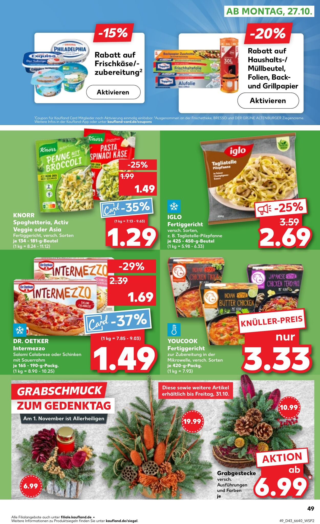 Prospekt Kaufland 23.10.2025 - 29.10.2025