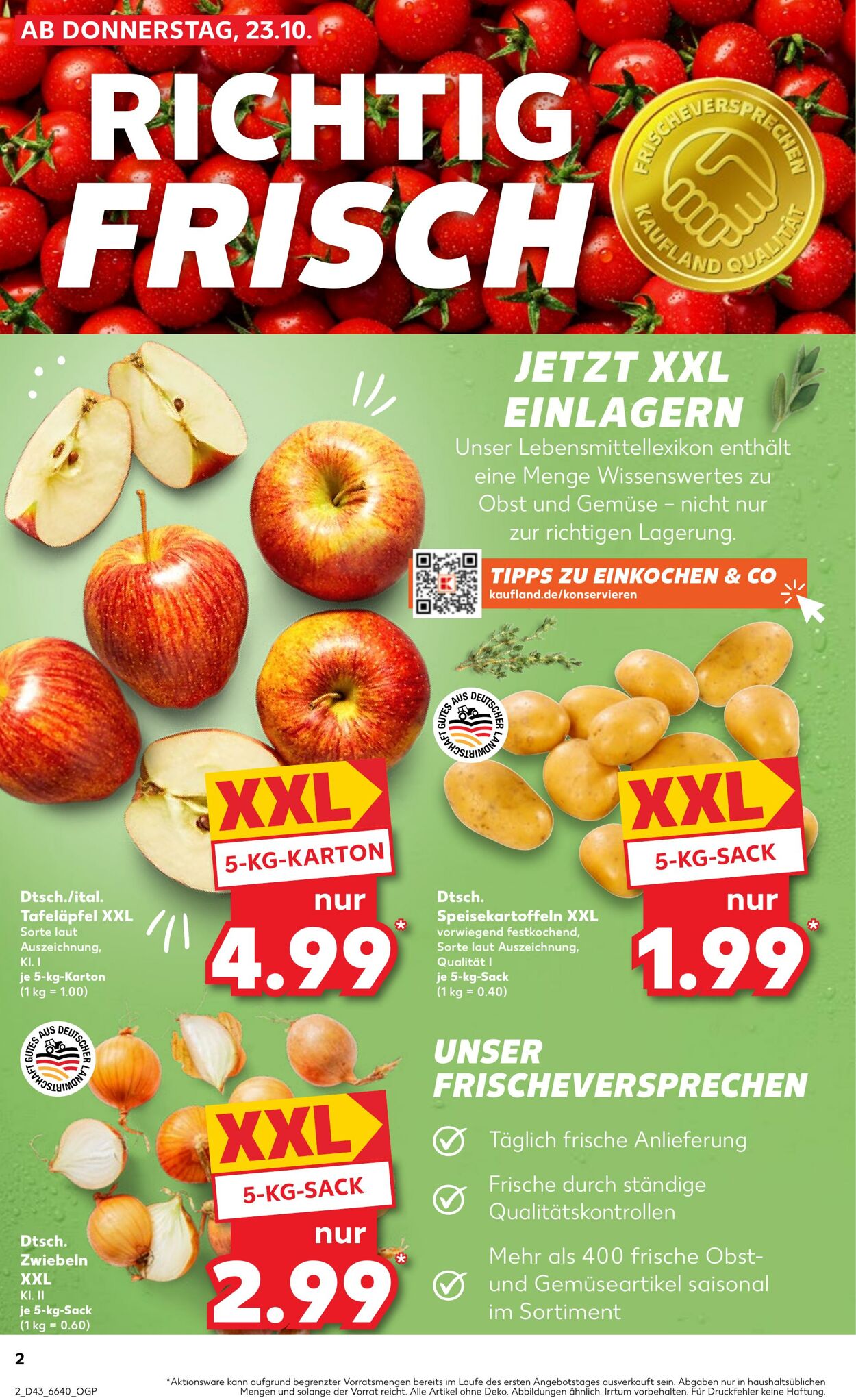 Prospekt Kaufland 23.10.2025 - 29.10.2025