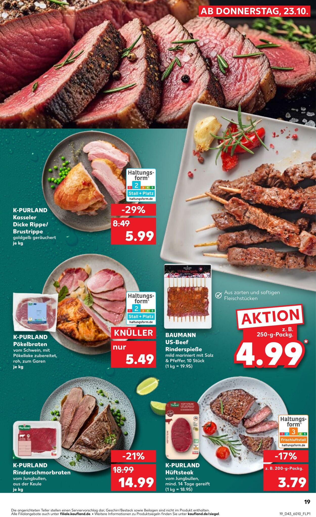 Prospekt Kaufland 23.10.2025 - 29.10.2025