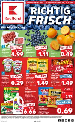 Prospekt Kaufland 23.10.2025 - 29.10.2025