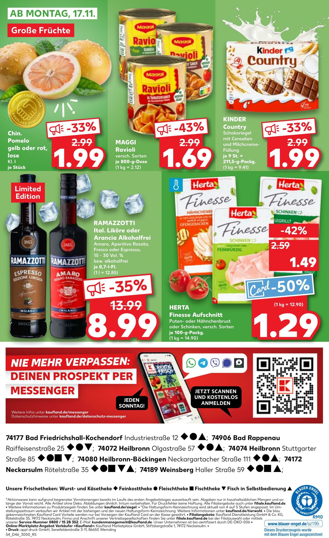 Prospekt Kaufland 13.11.2025 - 19.11.2025