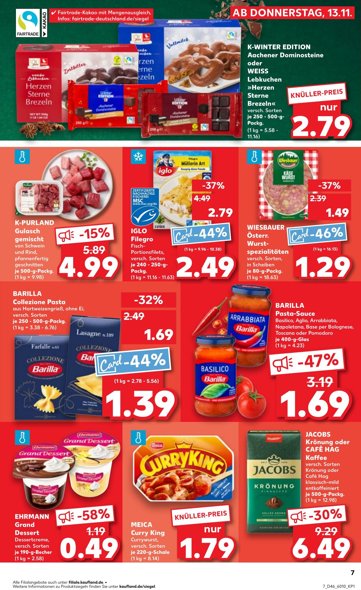 Prospekt Kaufland 13.11.2025 - 19.11.2025