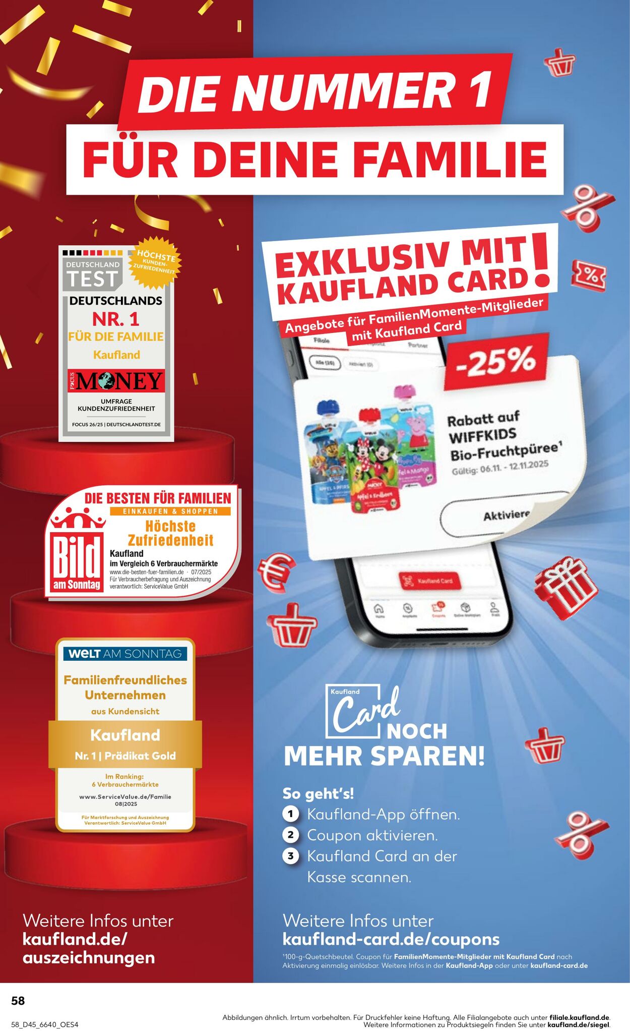 Prospekt Kaufland 09.11.2025 - 12.11.2025