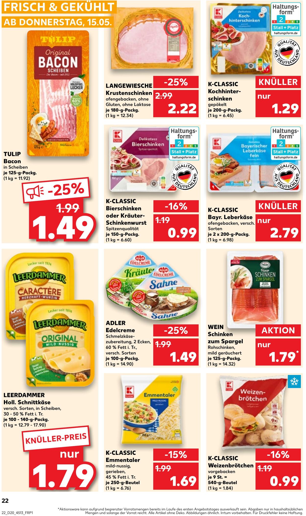 Prospekt Kaufland 15.05.2025 - 21.05.2025