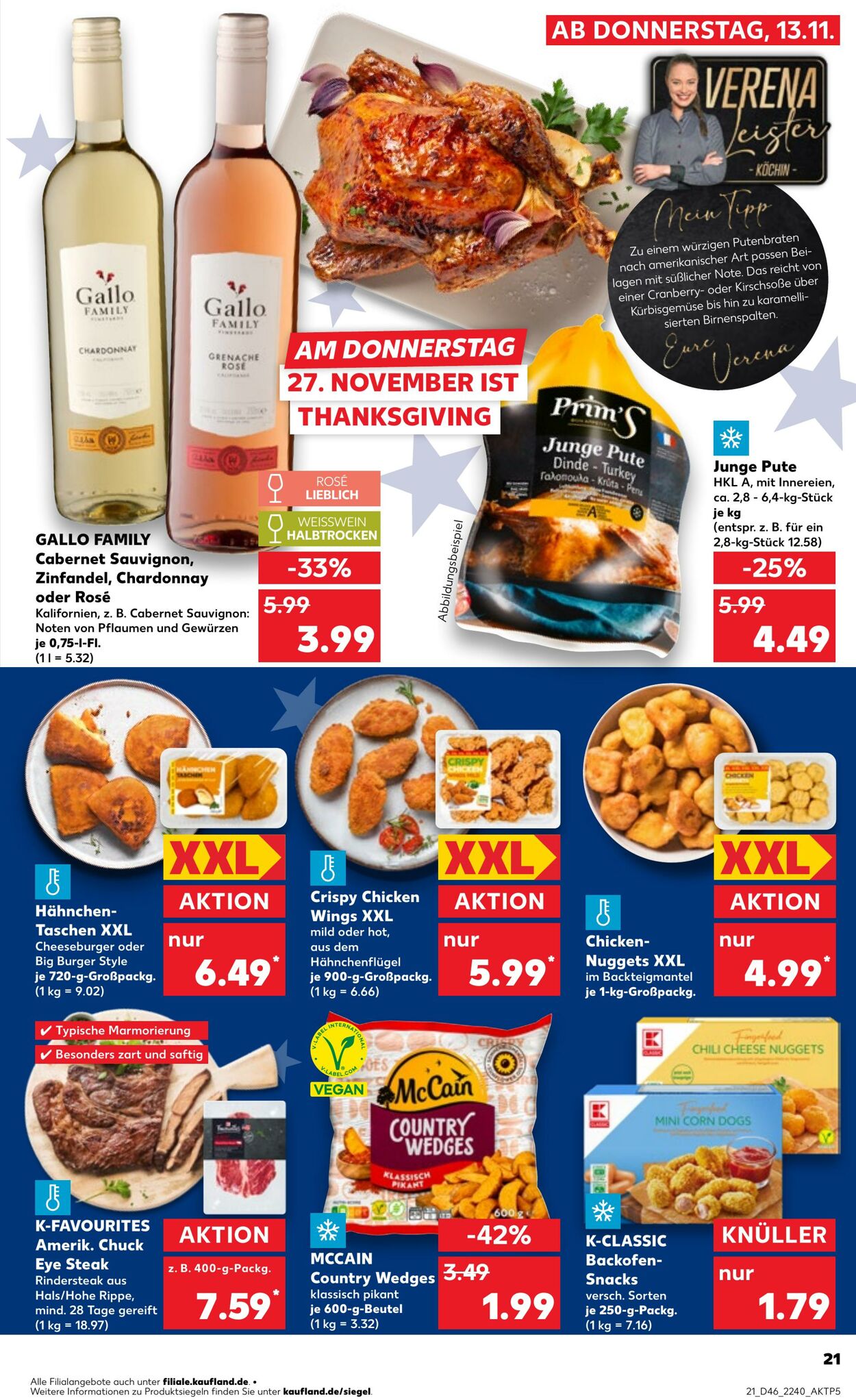 Prospekt Kaufland 13.11.2025 - 19.11.2025