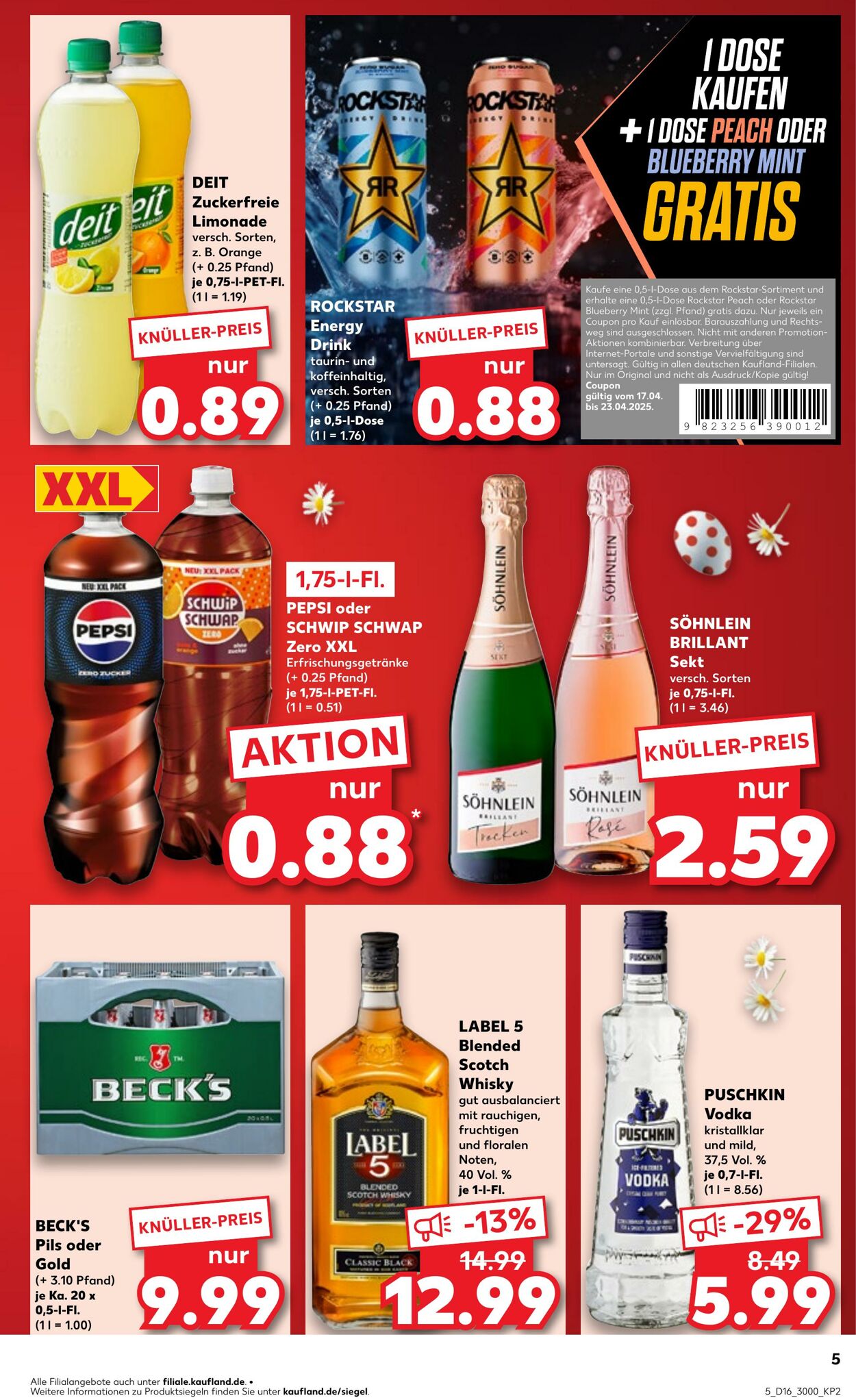 Prospekt Kaufland 17.04.2025 - 23.04.2025