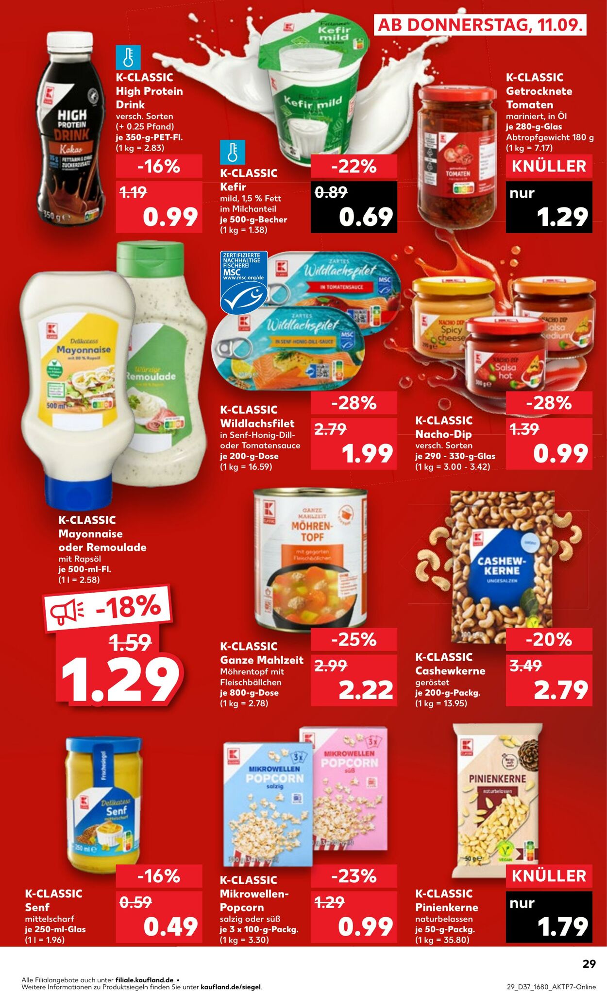 Prospekt Kaufland 14.09.2025 - 17.09.2025