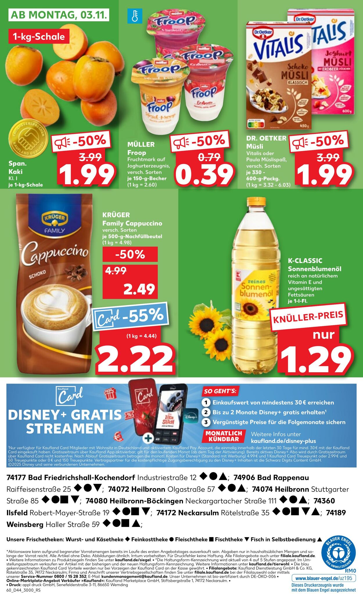 Prospekt Kaufland 30.10.2025 - 05.11.2025