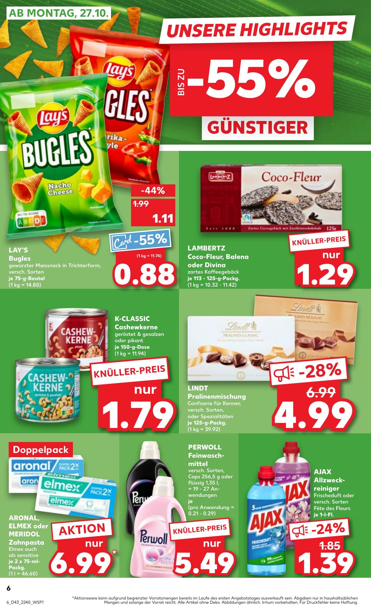 Prospekt Kaufland 26.10.2025 - 29.10.2025