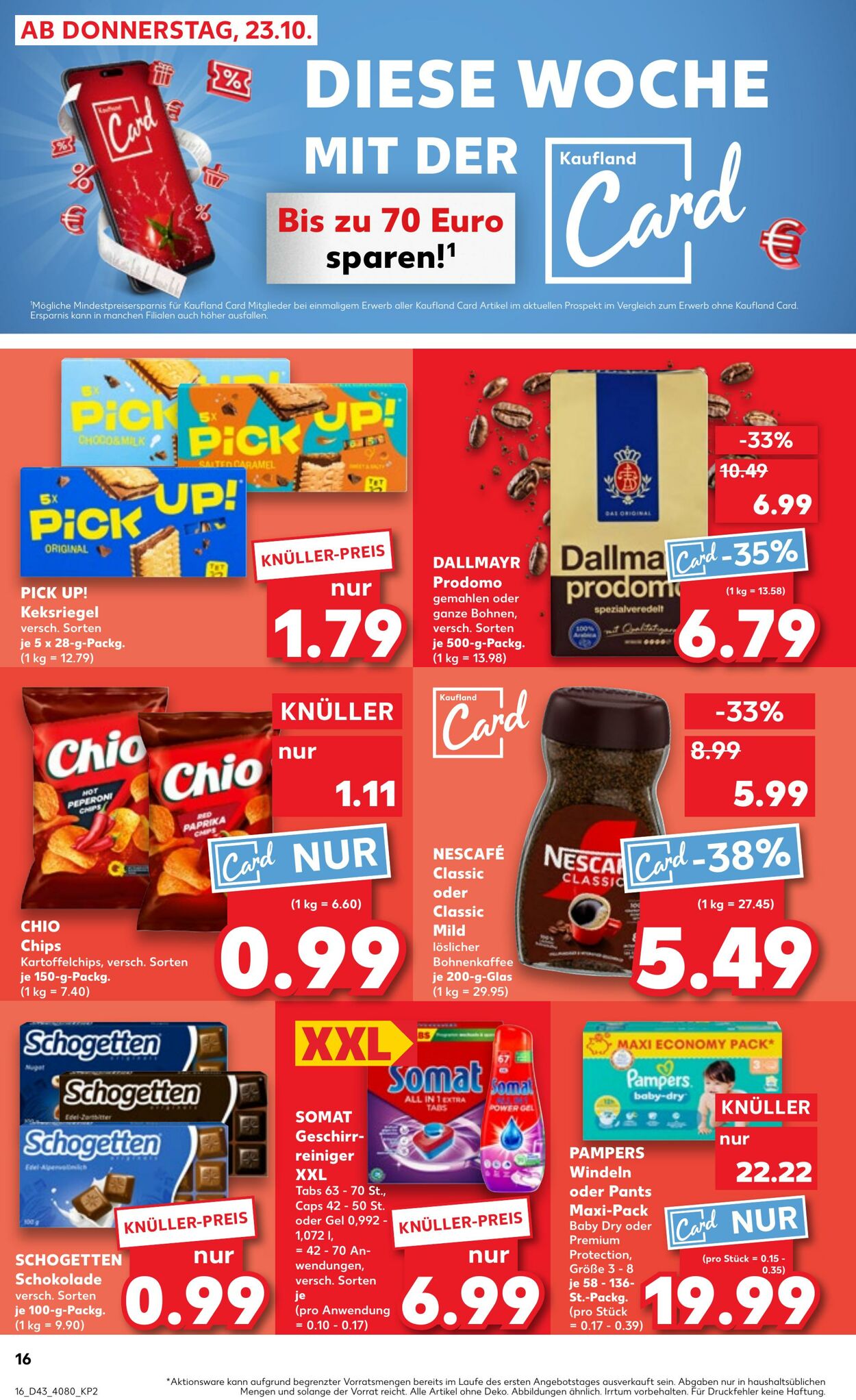 Prospekt Kaufland 26.10.2025 - 29.10.2025
