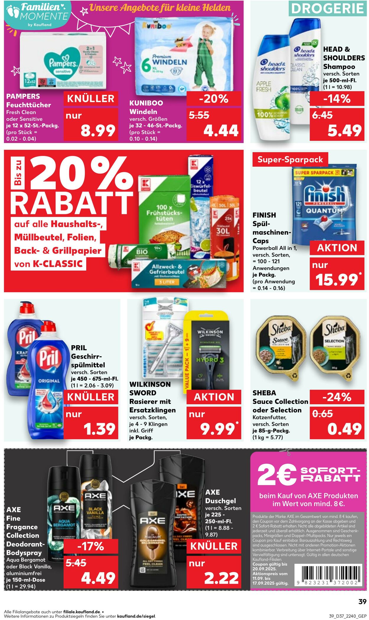 Prospekt Kaufland 14.09.2025 - 17.09.2025