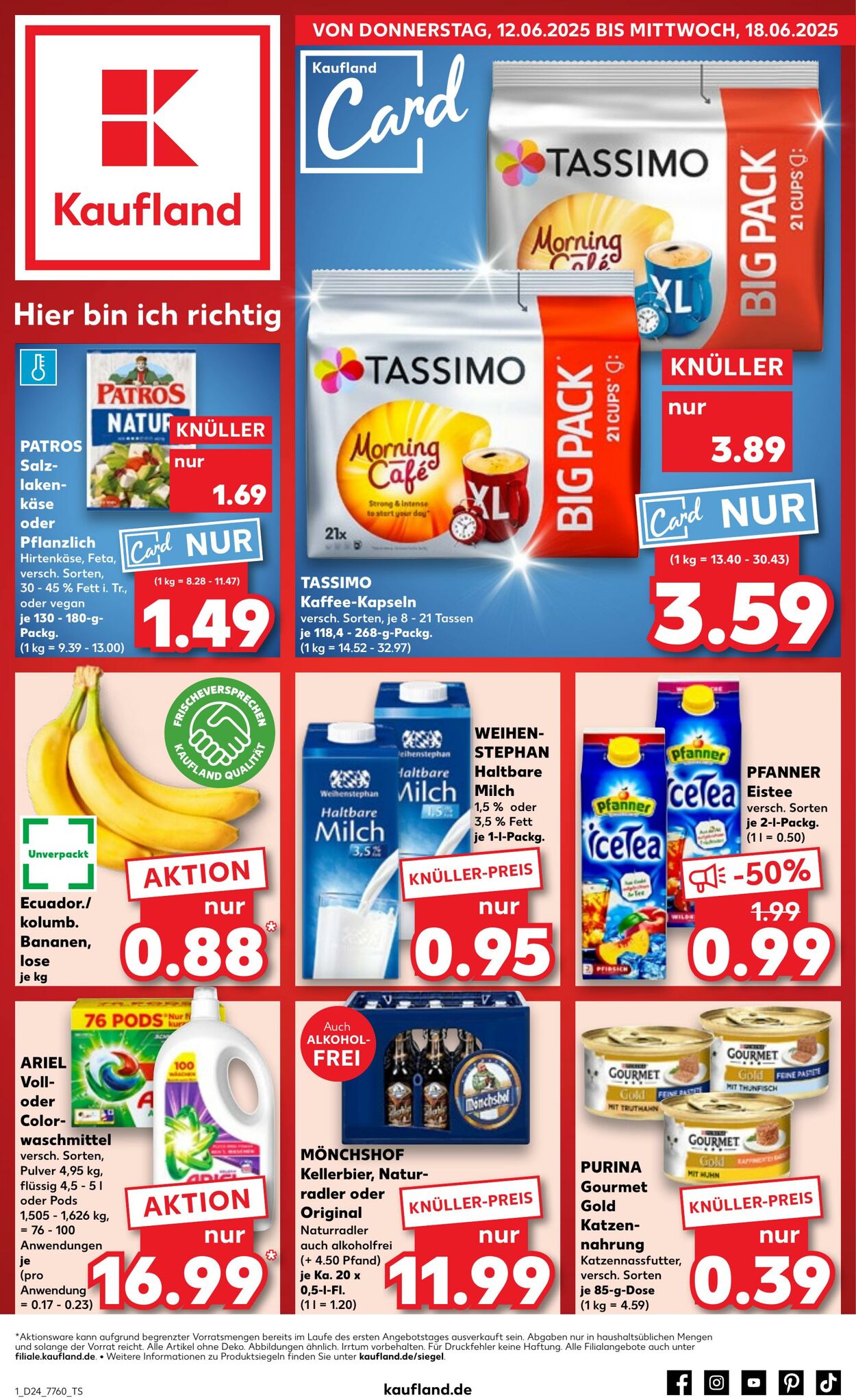 Prospekt Kaufland 12.06.2025 - 18.06.2025