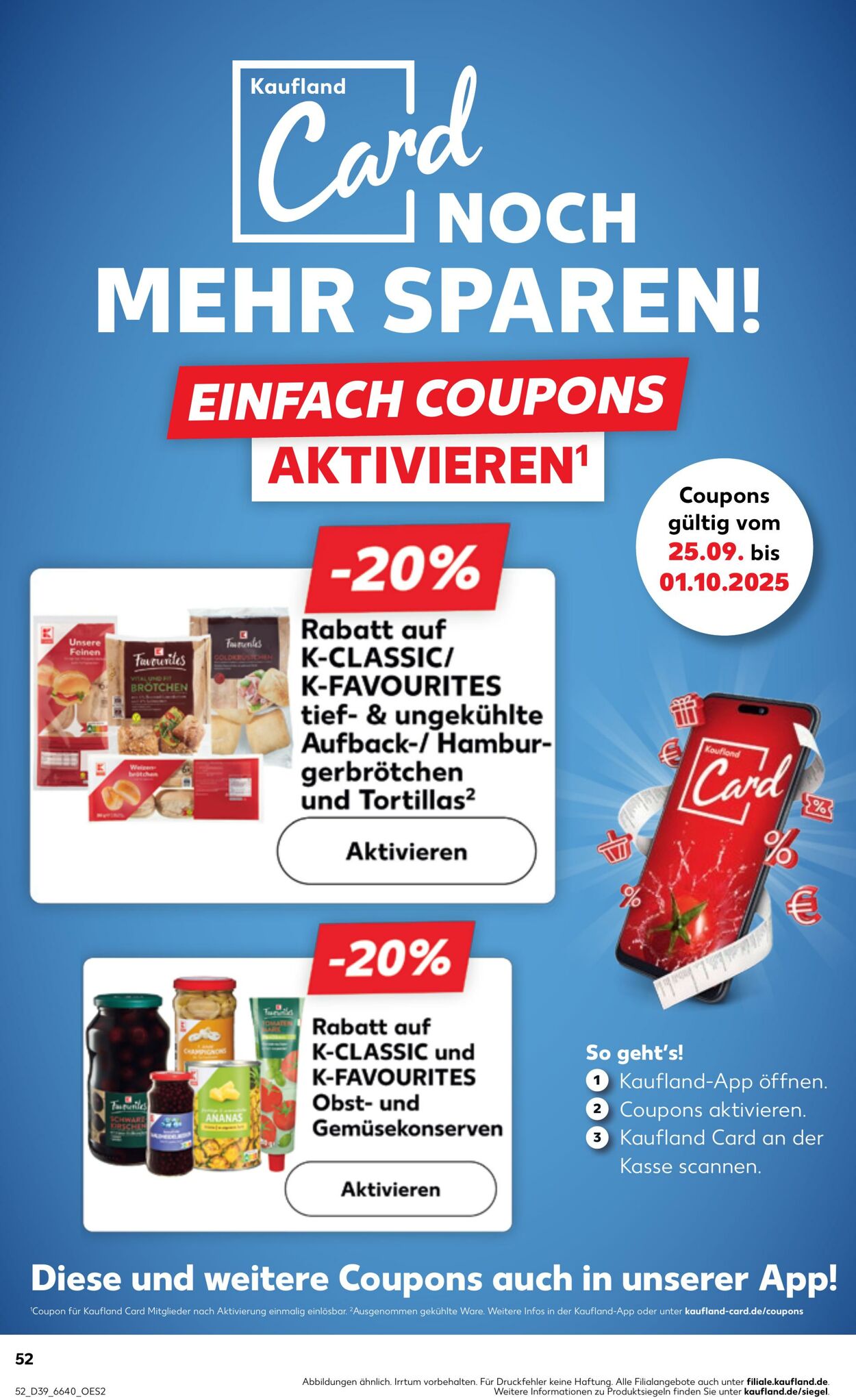 Prospekt Kaufland 28.09.2025 - 01.10.2025