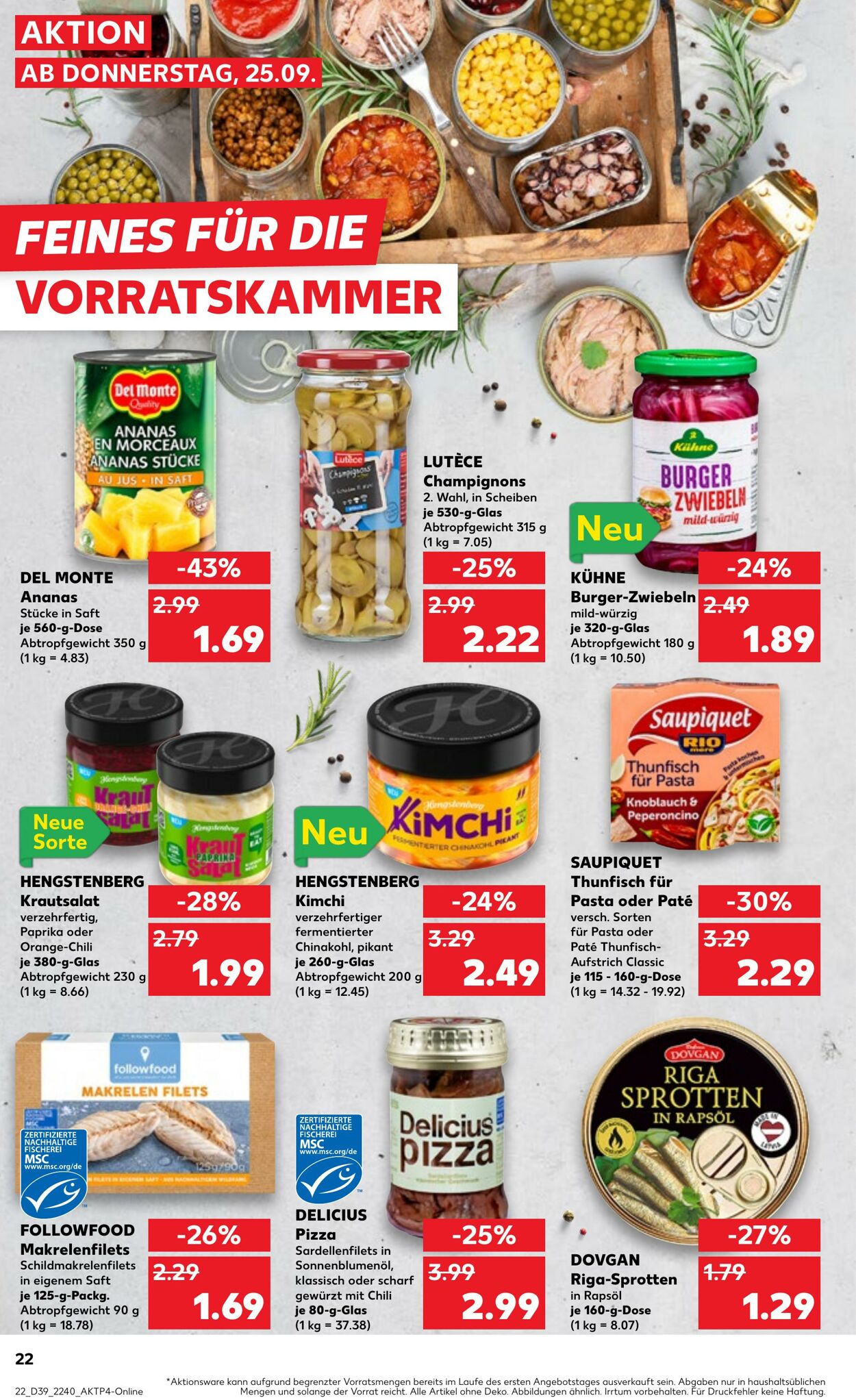 Prospekt Kaufland 28.09.2025 - 01.10.2025